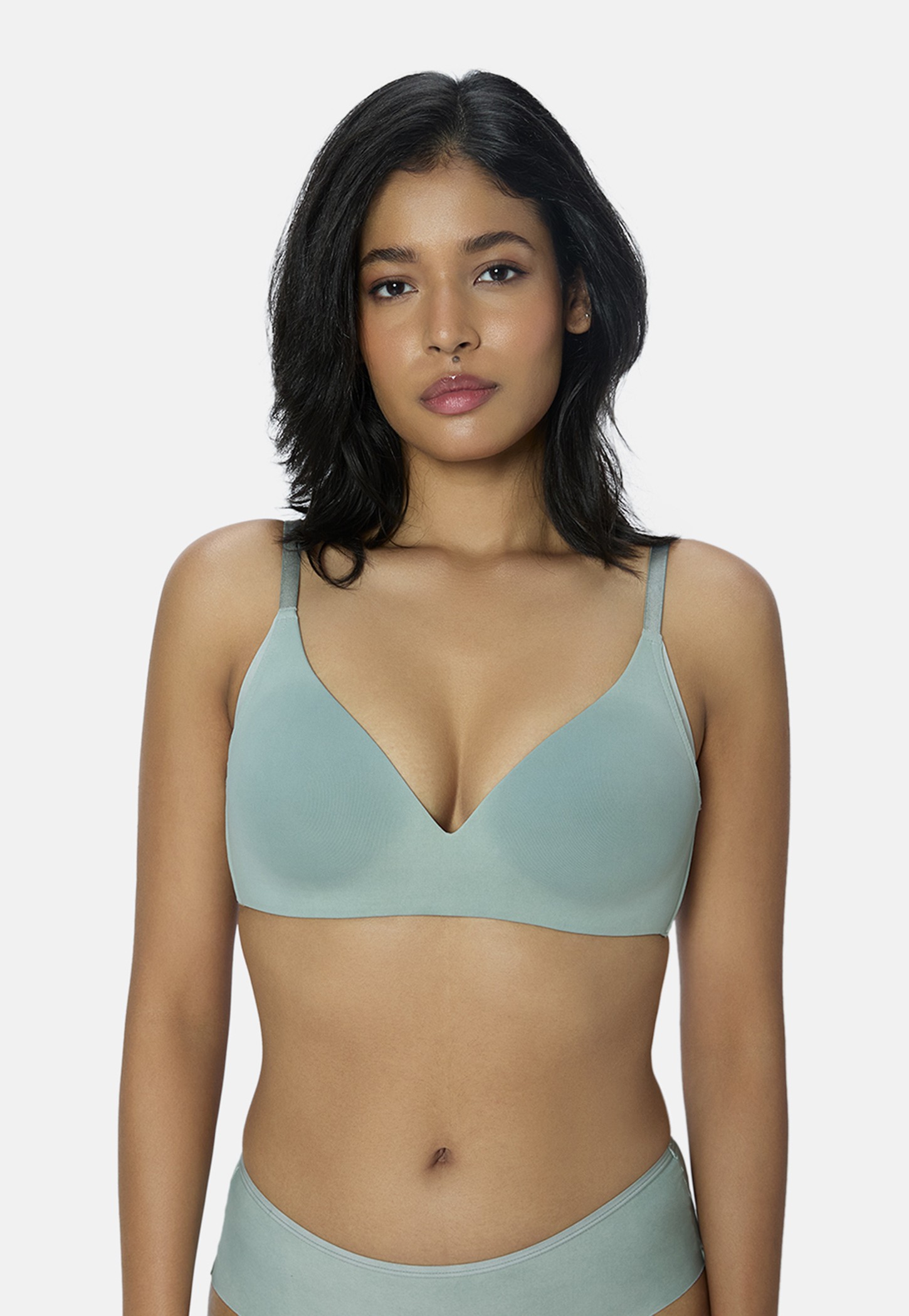 TRIUMPH Solid Padded Non-Wired Bra-picture-24