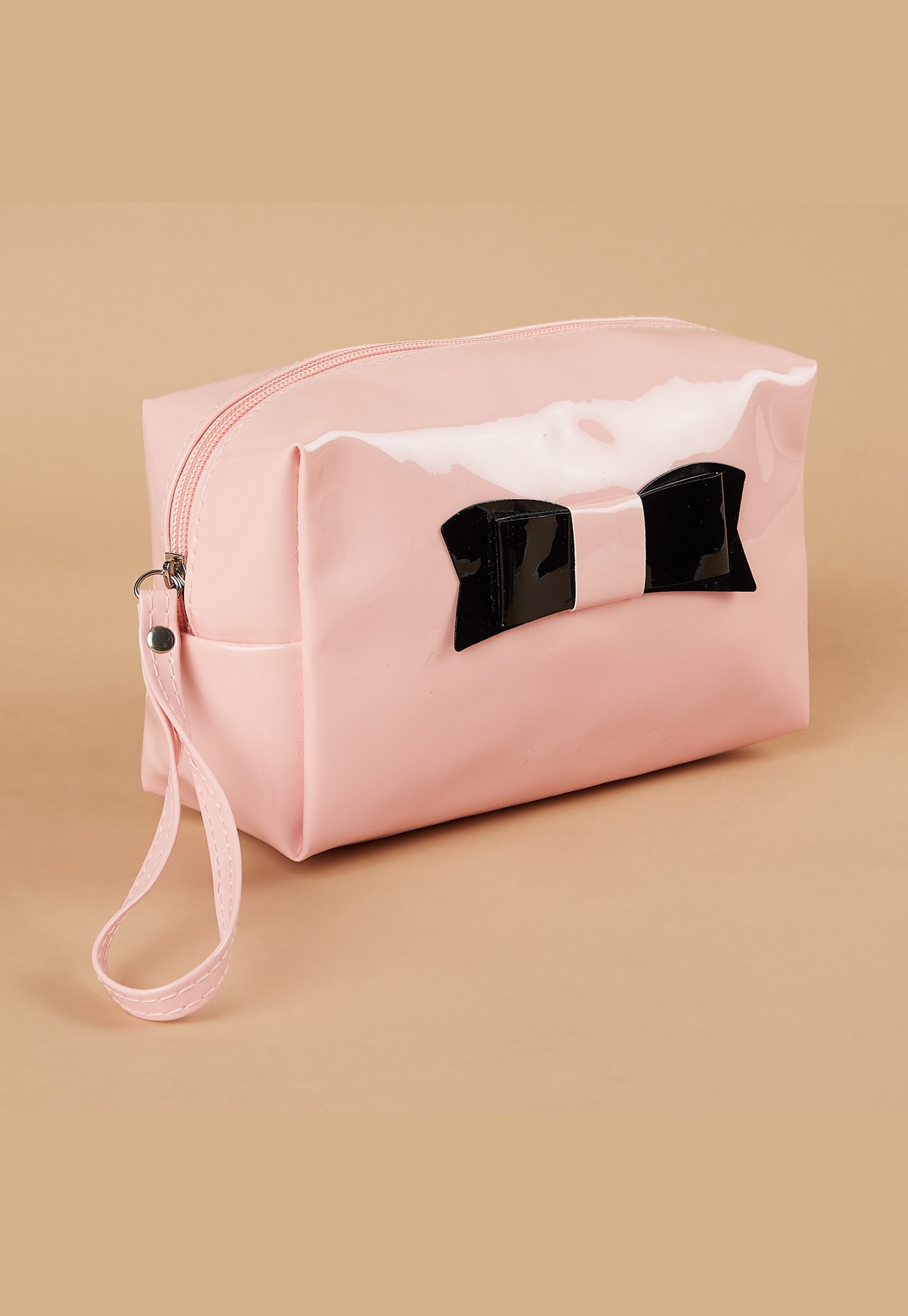 GINGER Bow Detail Vanity Pouch