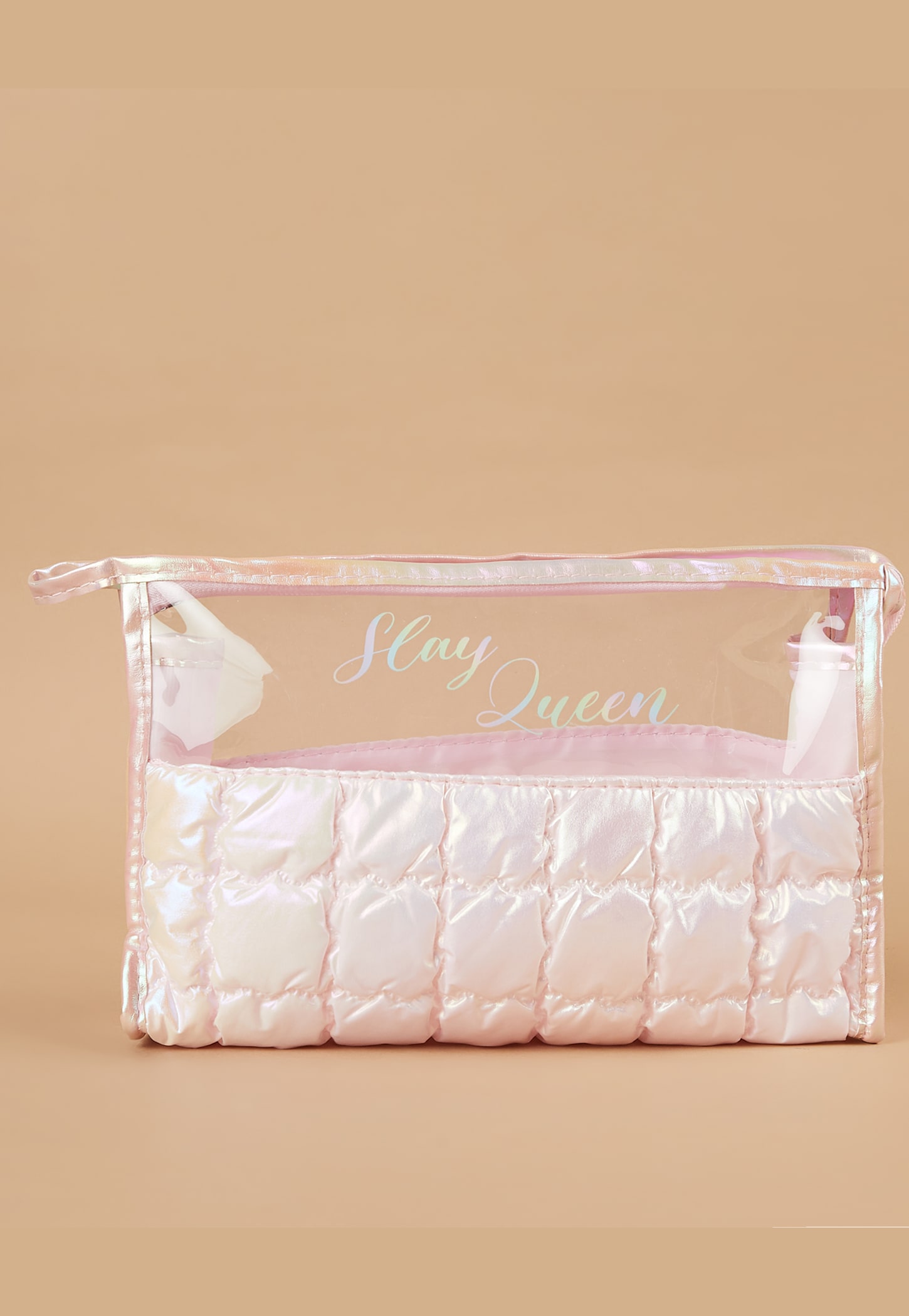 GINGER Quilted Vanity Pouch