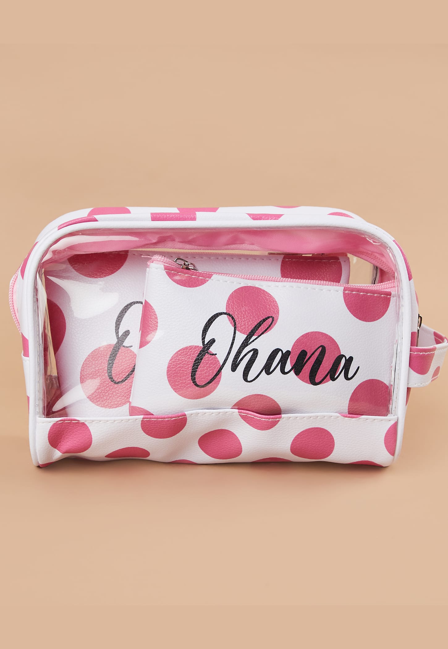 GINGER Polka Dot Vanity Pouches - Pack of 3-image-20