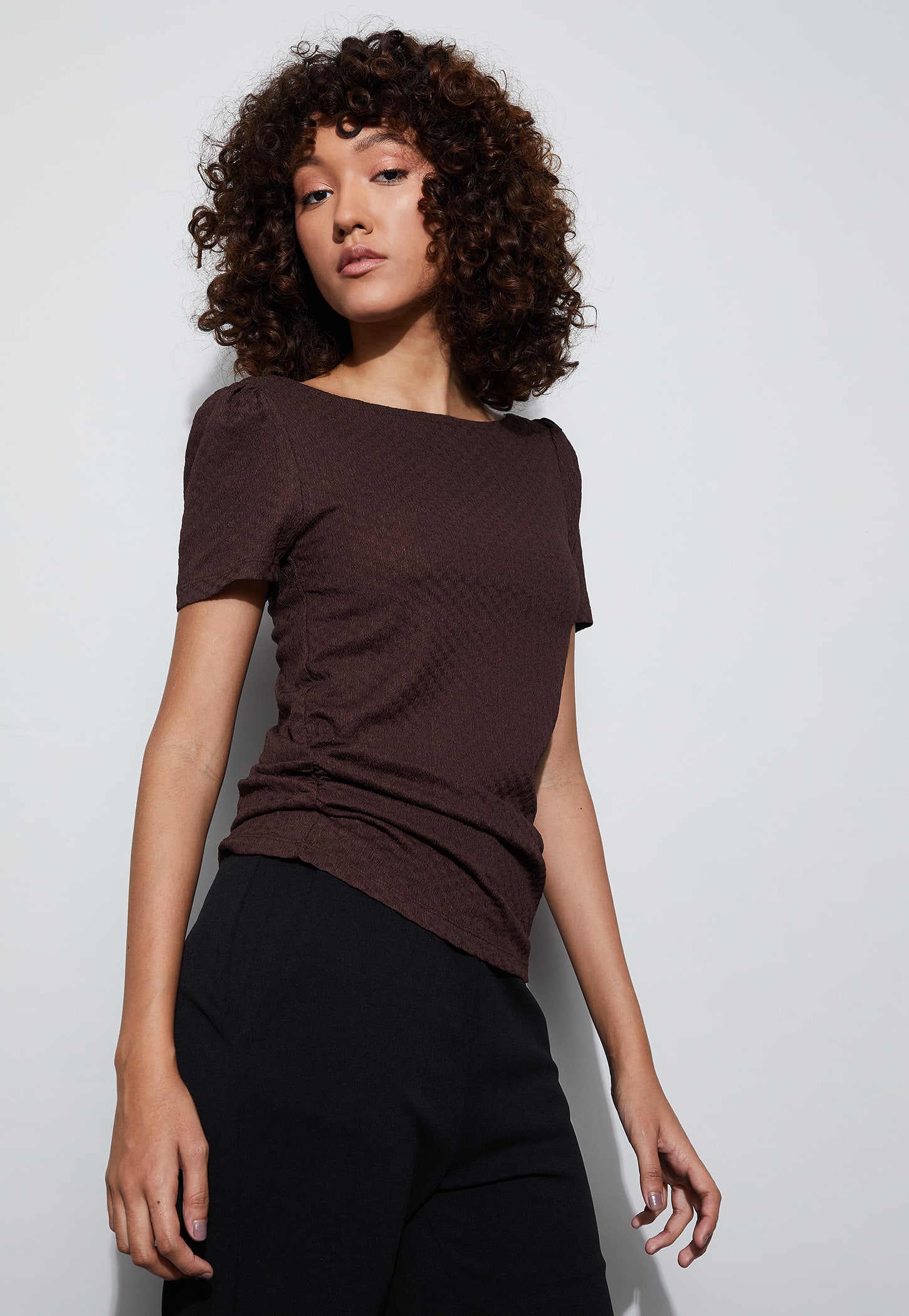 CODE Textured T-shirt-picture-23