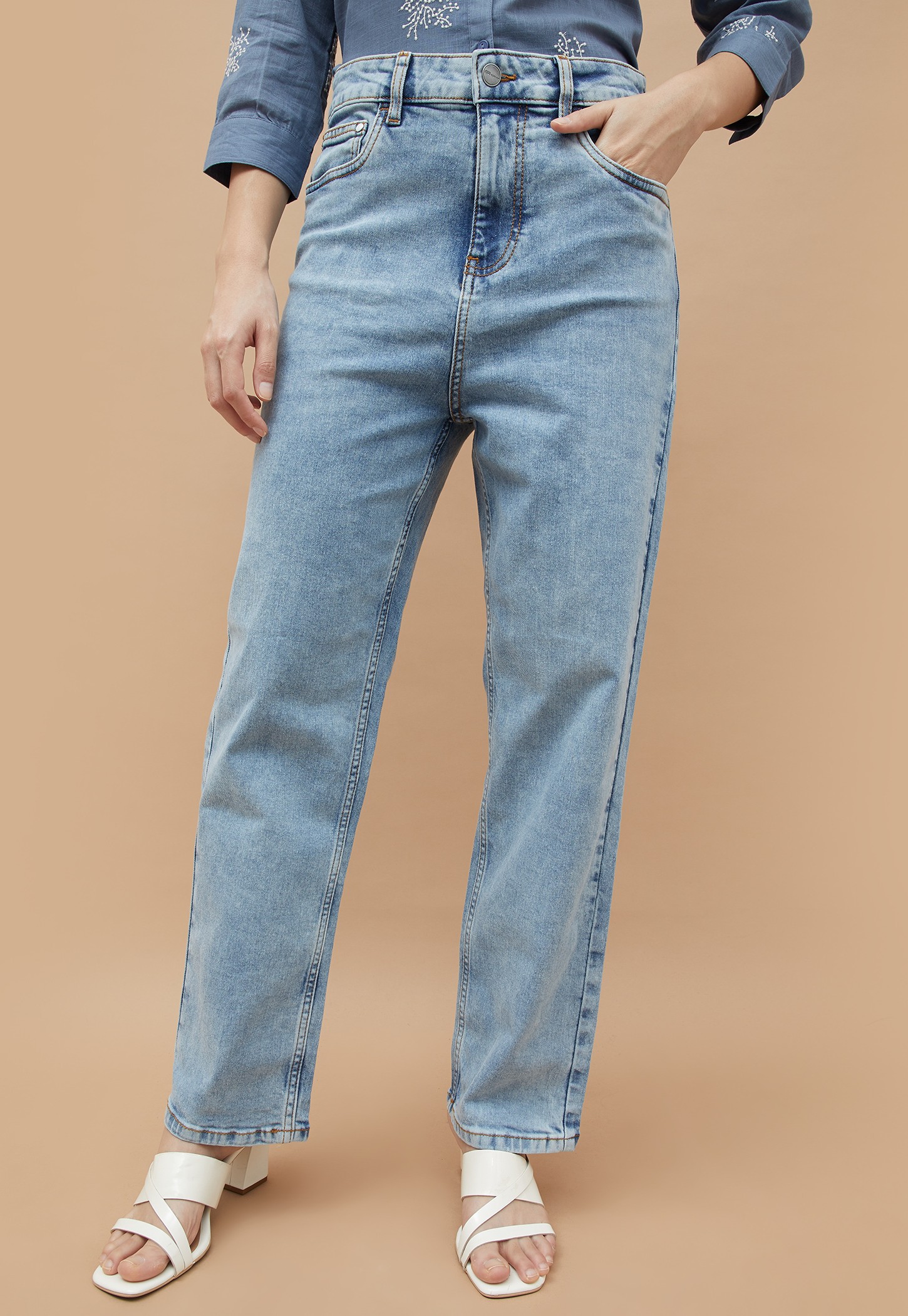 FAME FOREVER Solid Straight Jeans-picture-55