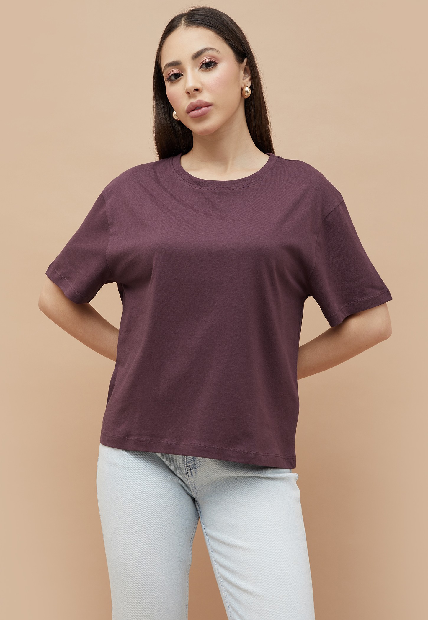 FAME FOREVER Solid T-shirt-picture-45