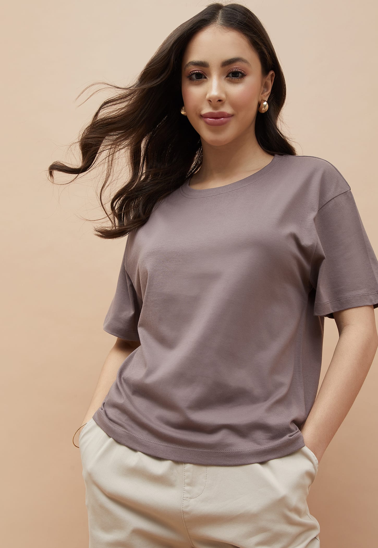 FAME FOREVER Solid T-shirt-picture-26