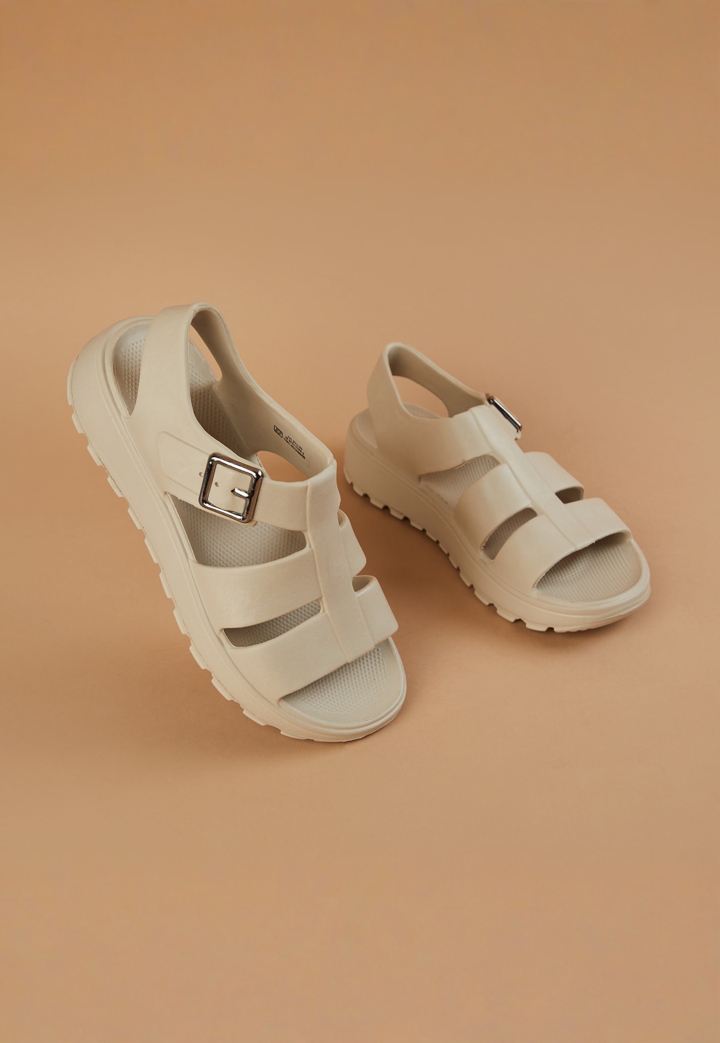 GINGER Solid Platform Sandals-picture-18