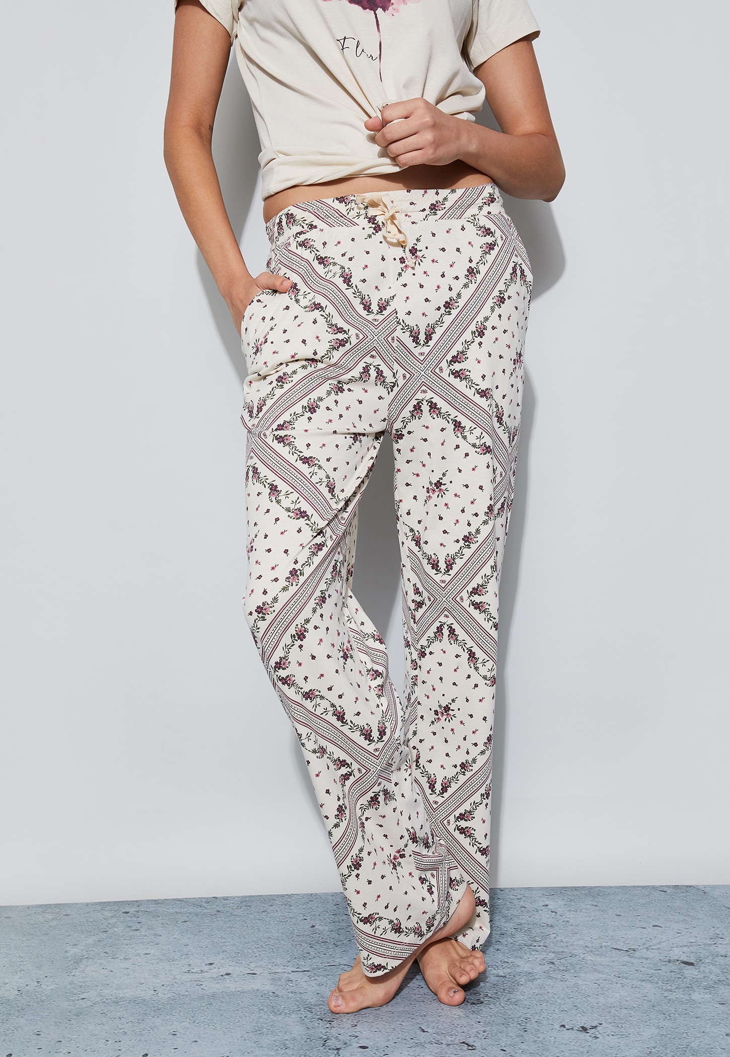 GINGER Printed Elasticated Pyjamas-picture-33