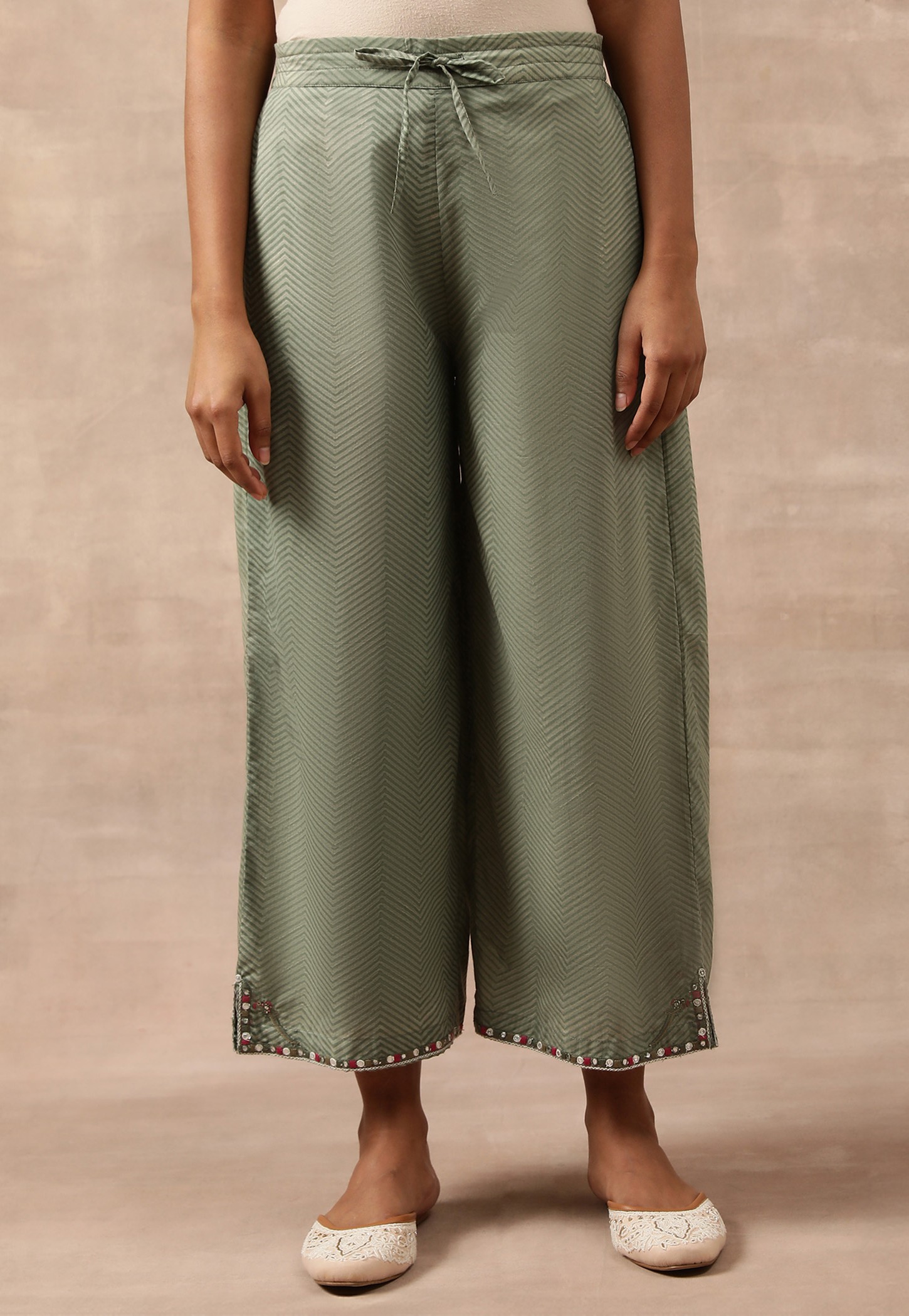 W Embroidered Palazzo-picture-30