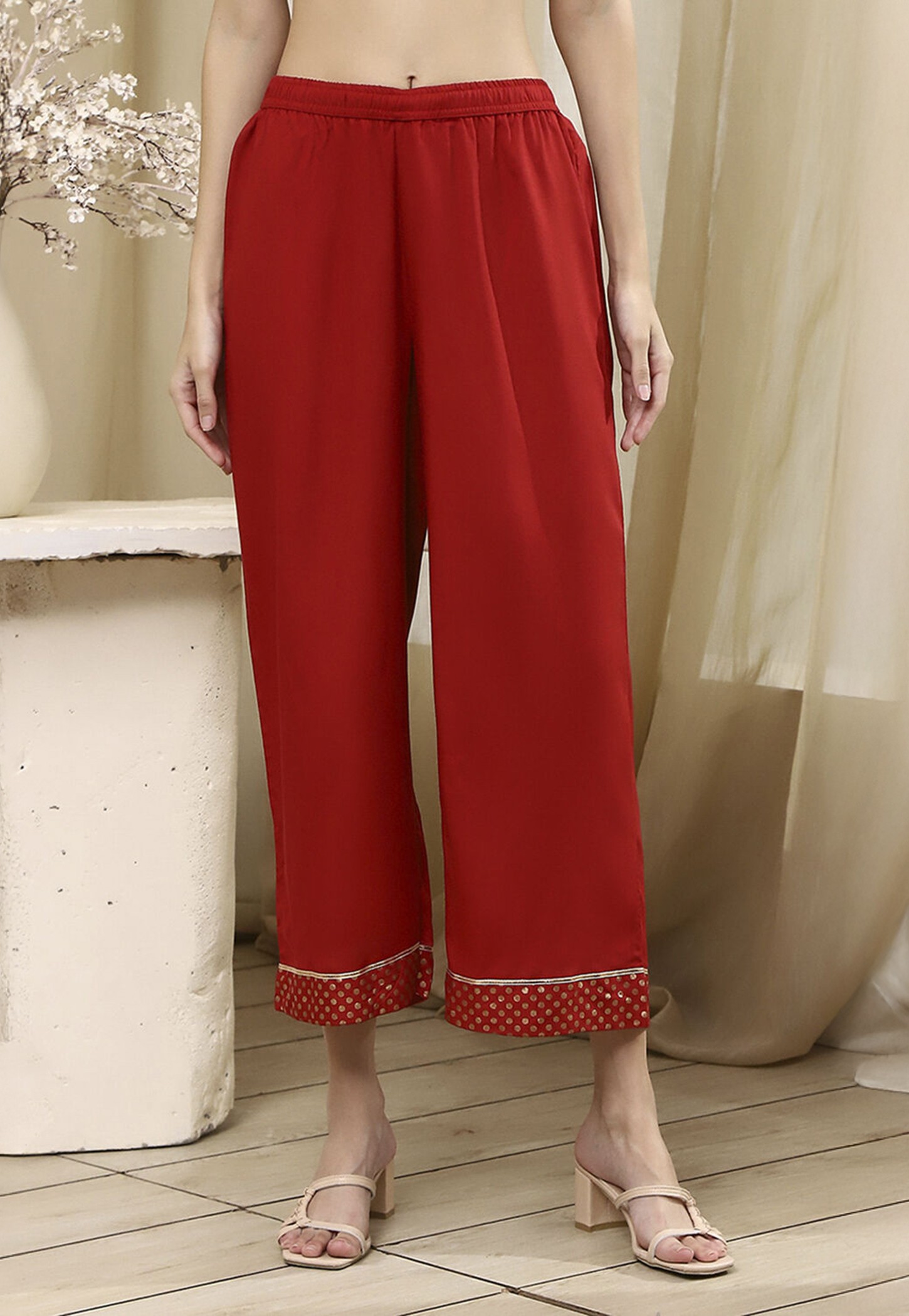 BIBA Woven Palazzo-picture-15
