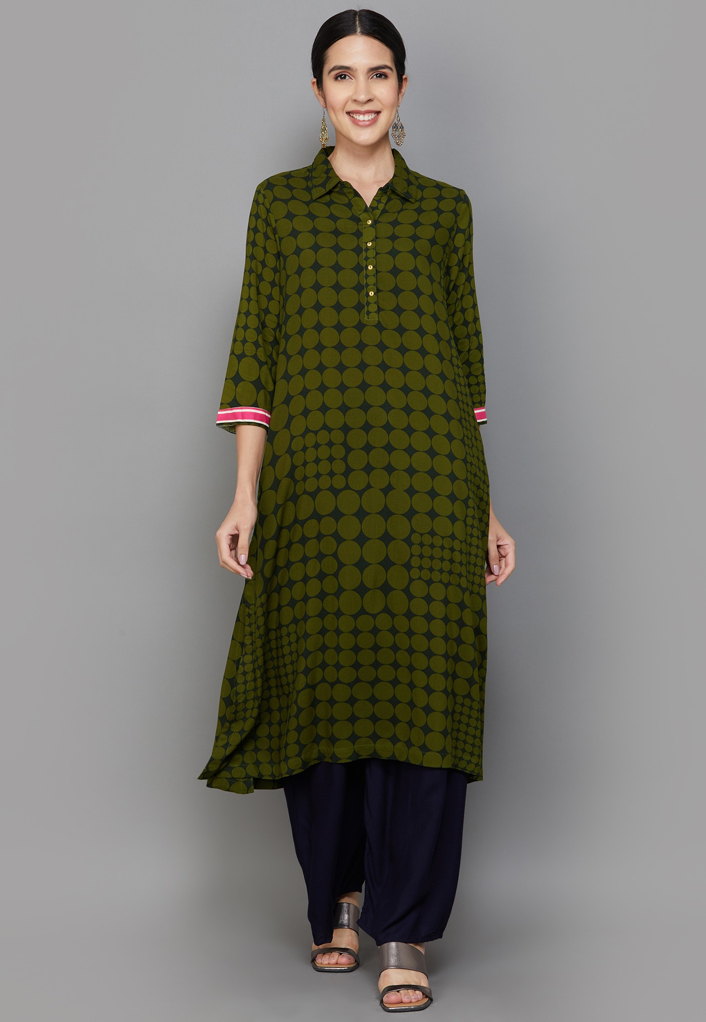BIBA Printed Straight Kurta-picture-12
