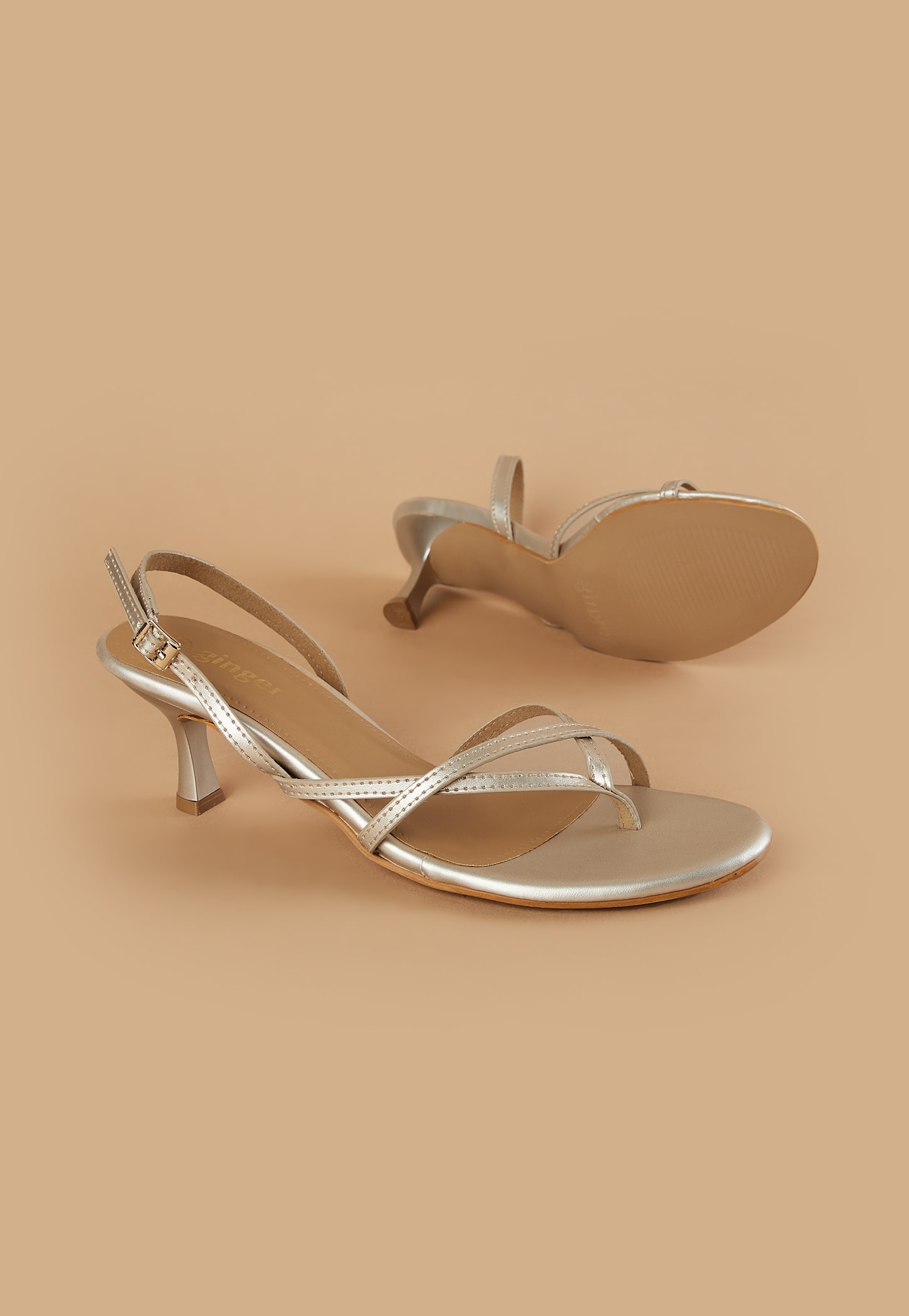 GINGER Solid Stiletto Heels-picture-35