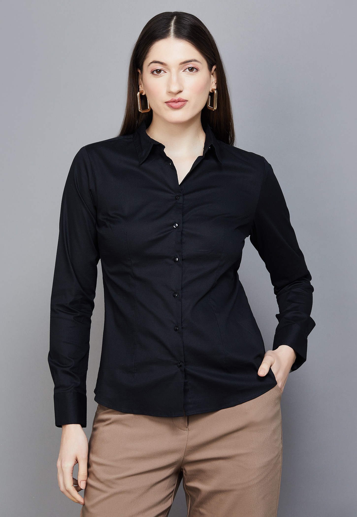 VAN HEUSEN Solid Shirt-picture-40