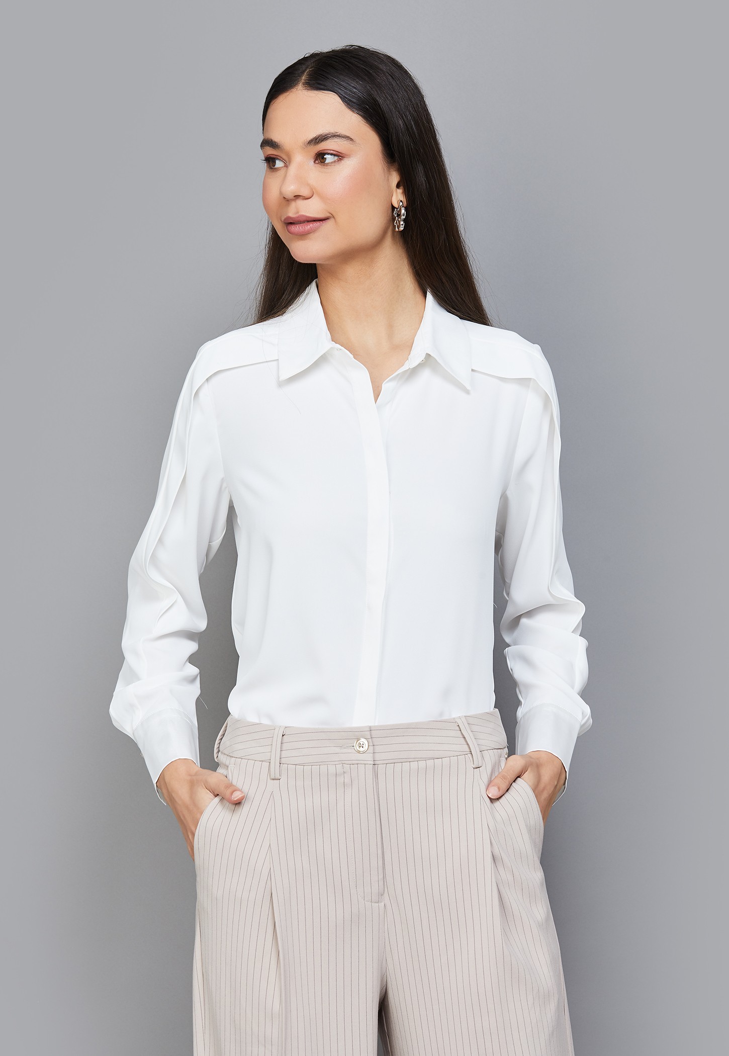 VAN HEUSEN Solid Shirt-picture-15