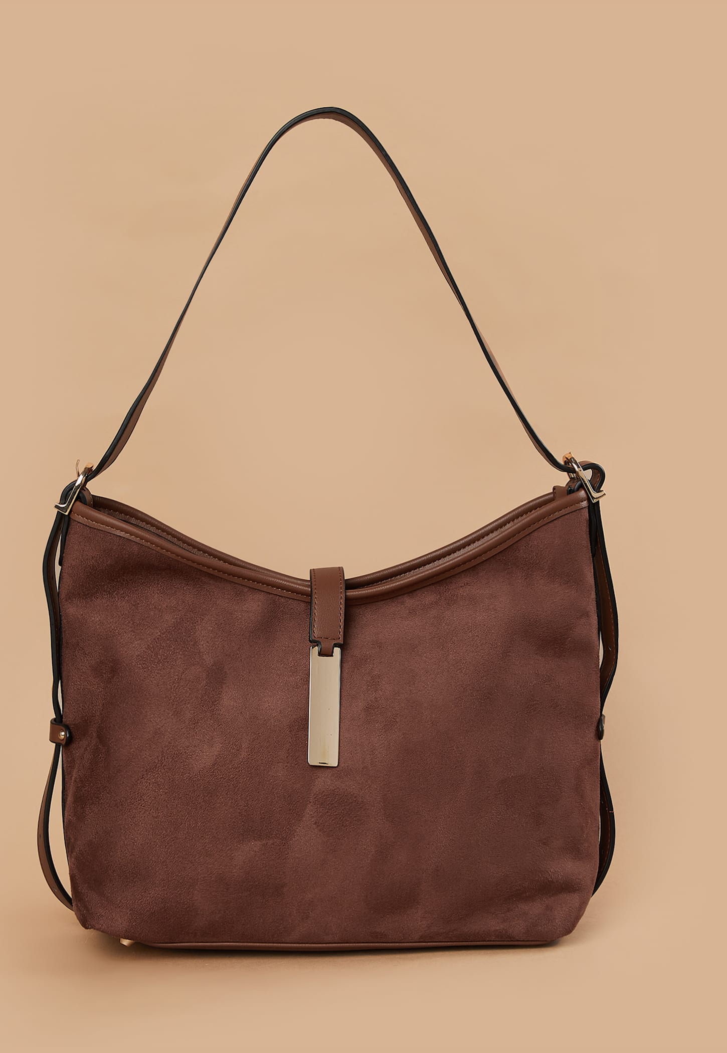 CODE Faux Suede Shoulder Bag-picture-48