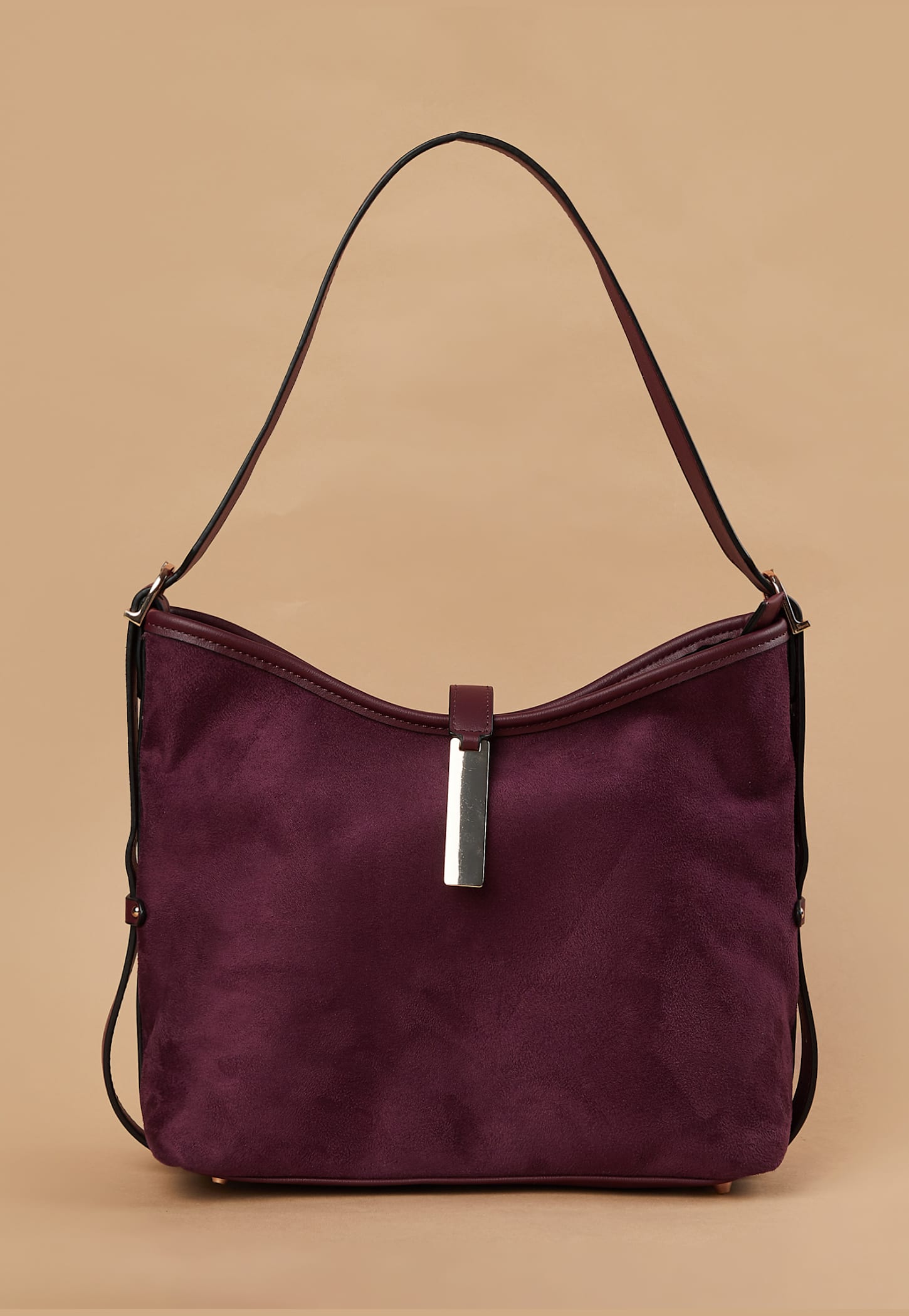 CODE Faux Suede Shoulder Bag-picture-51