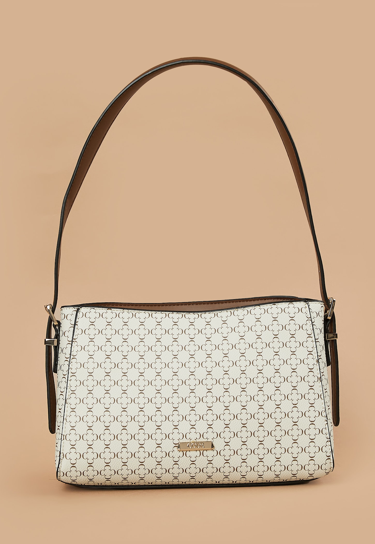 CODE Geometric Print Shoulder Bag-picture-18