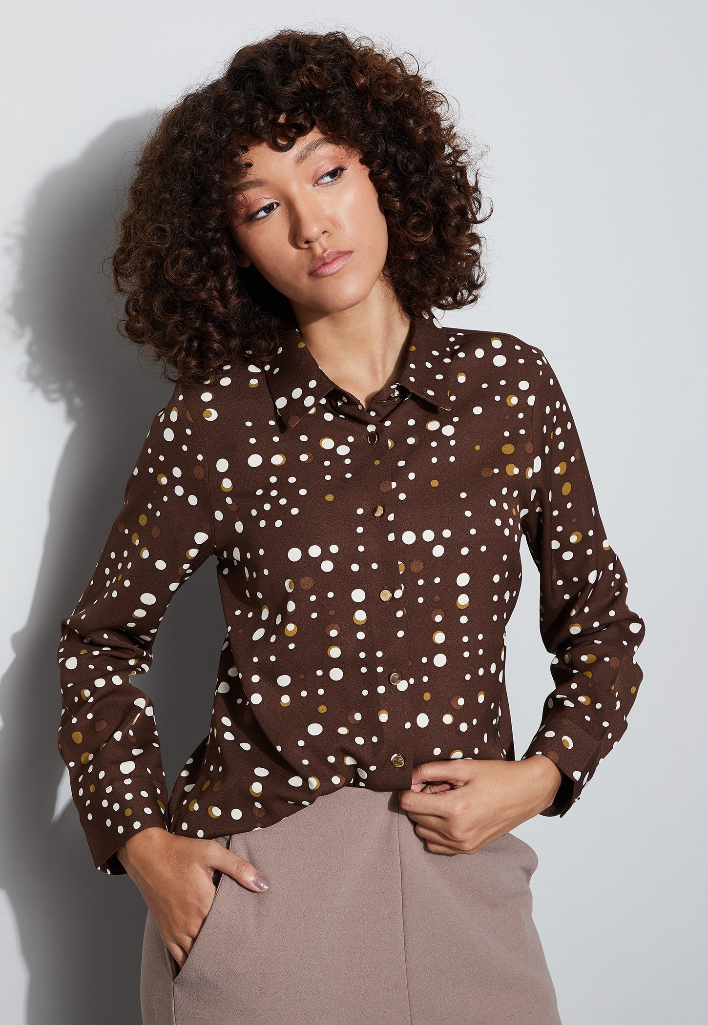 CODE Circle Print Shirt-picture-12