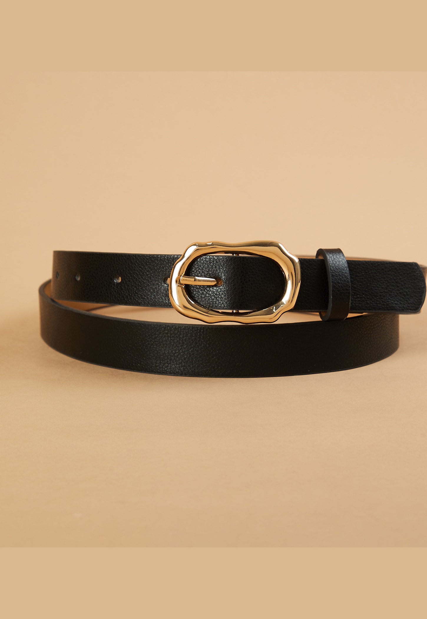 GINGER Solid Belt with Organic-Shaped Buckle-picture-26
