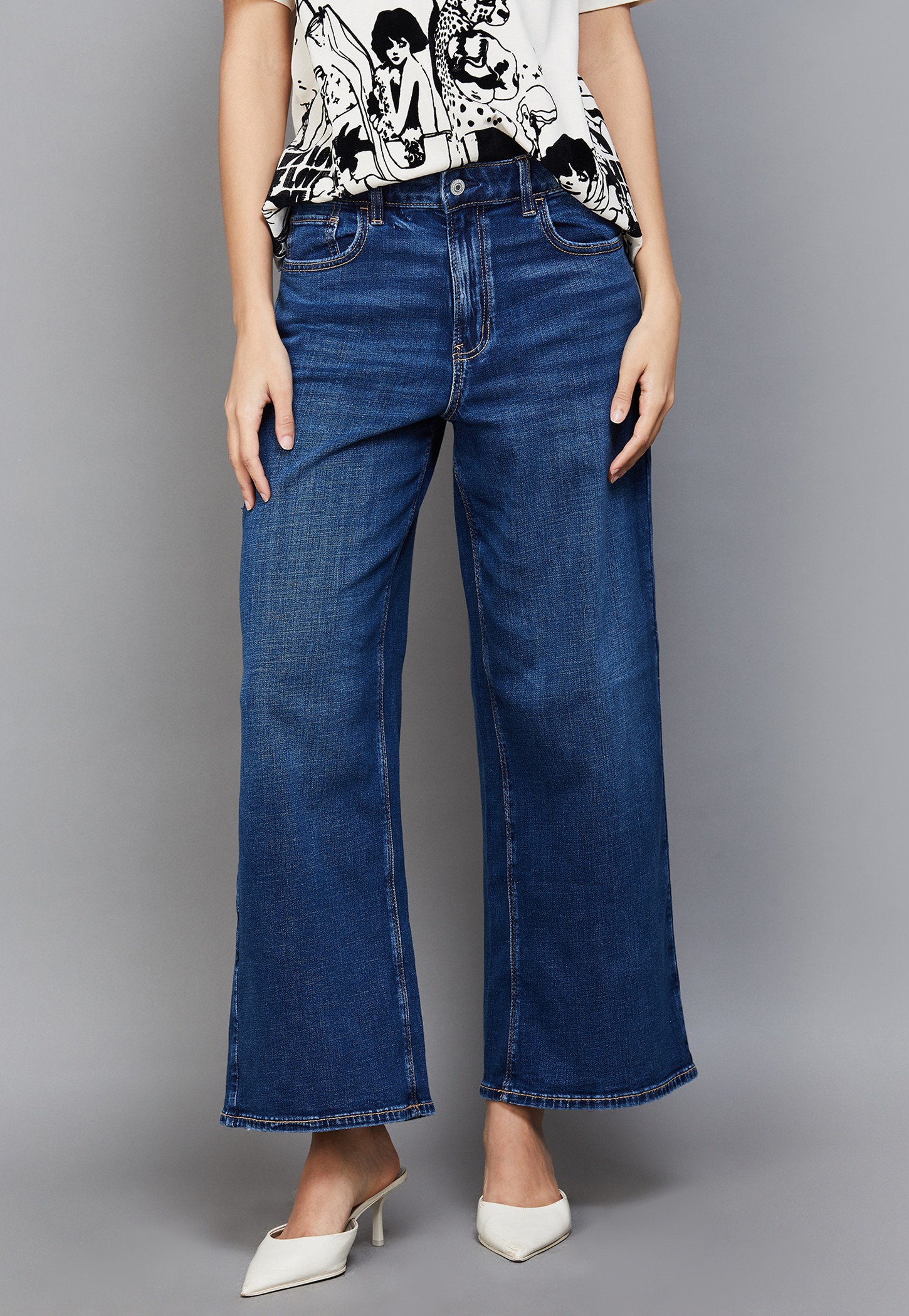 AMERICAN EAGLE Stonewashed Dreamy Drapey Jeans (Wide Leg)-picture-32