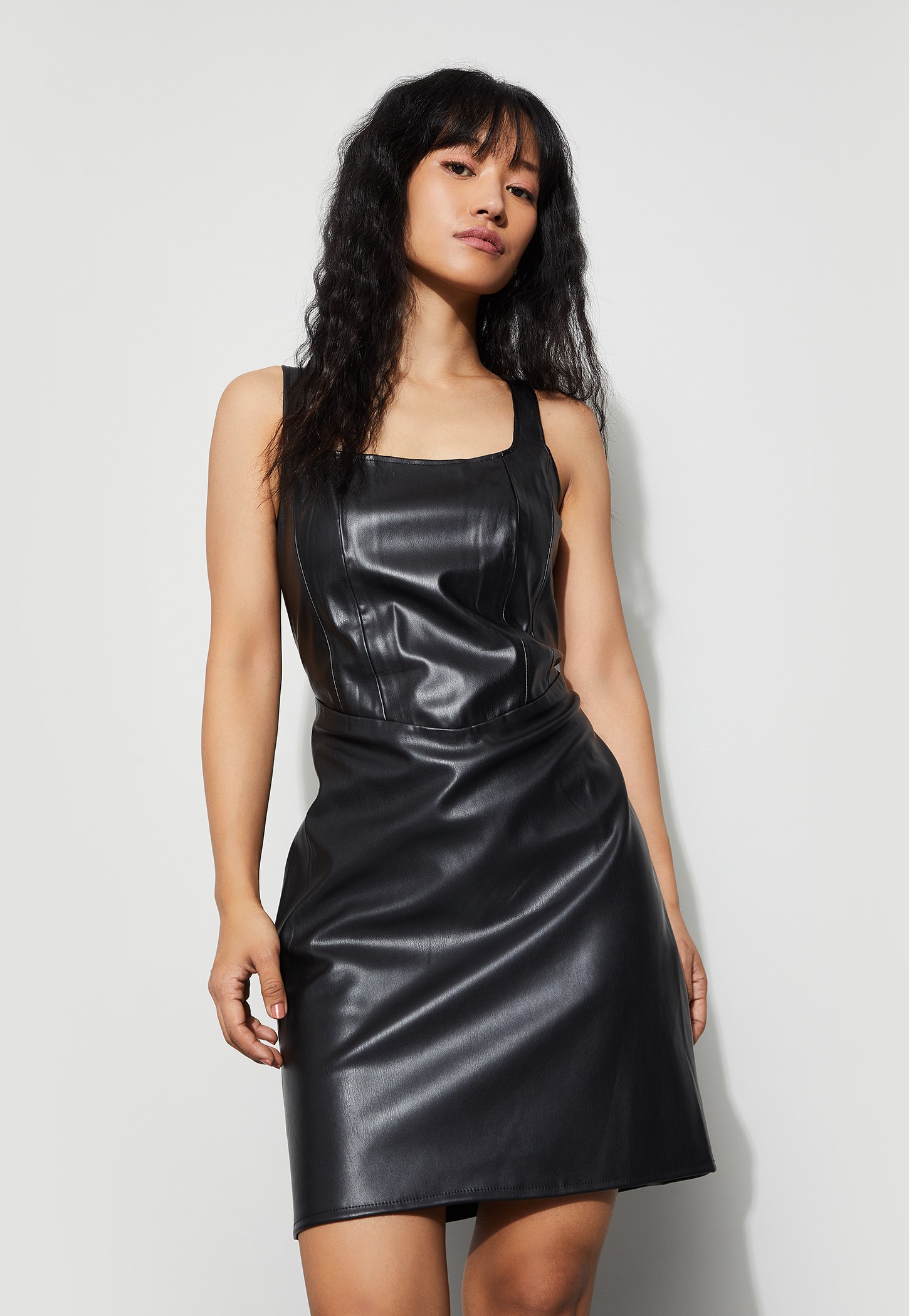 GINGER Coated A-line Dress-picture-30
