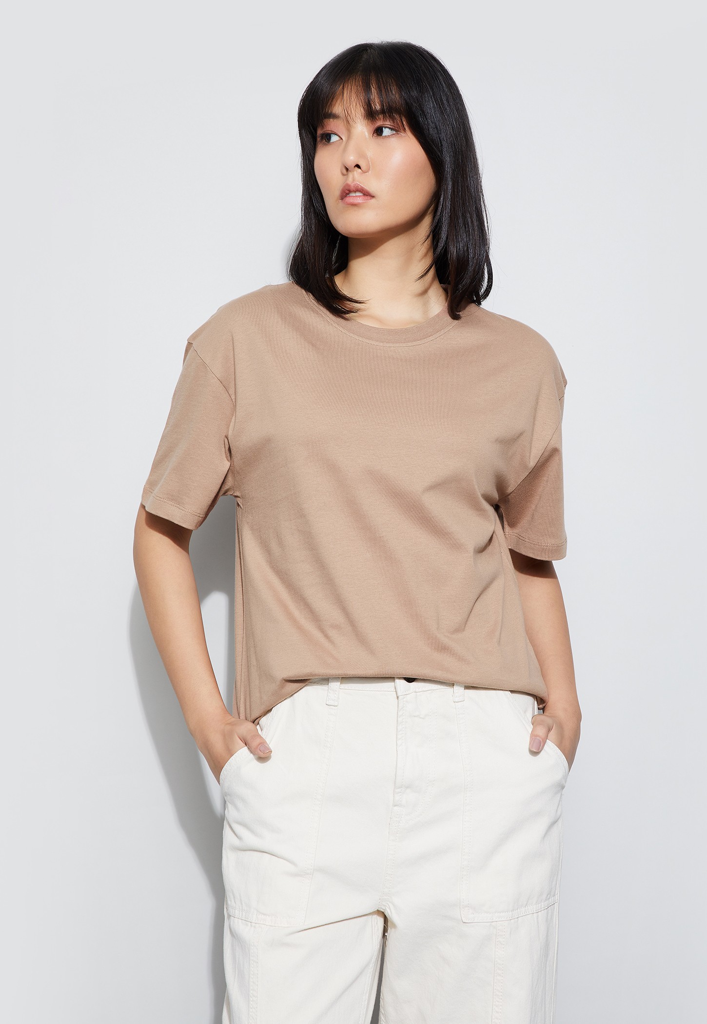 FAME FOREVER Solid Boxy T-shirt-picture-41