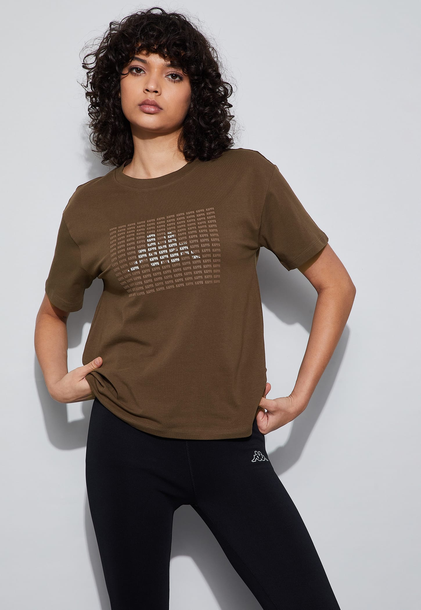 KAPPA Brand Print Sports T-shirt