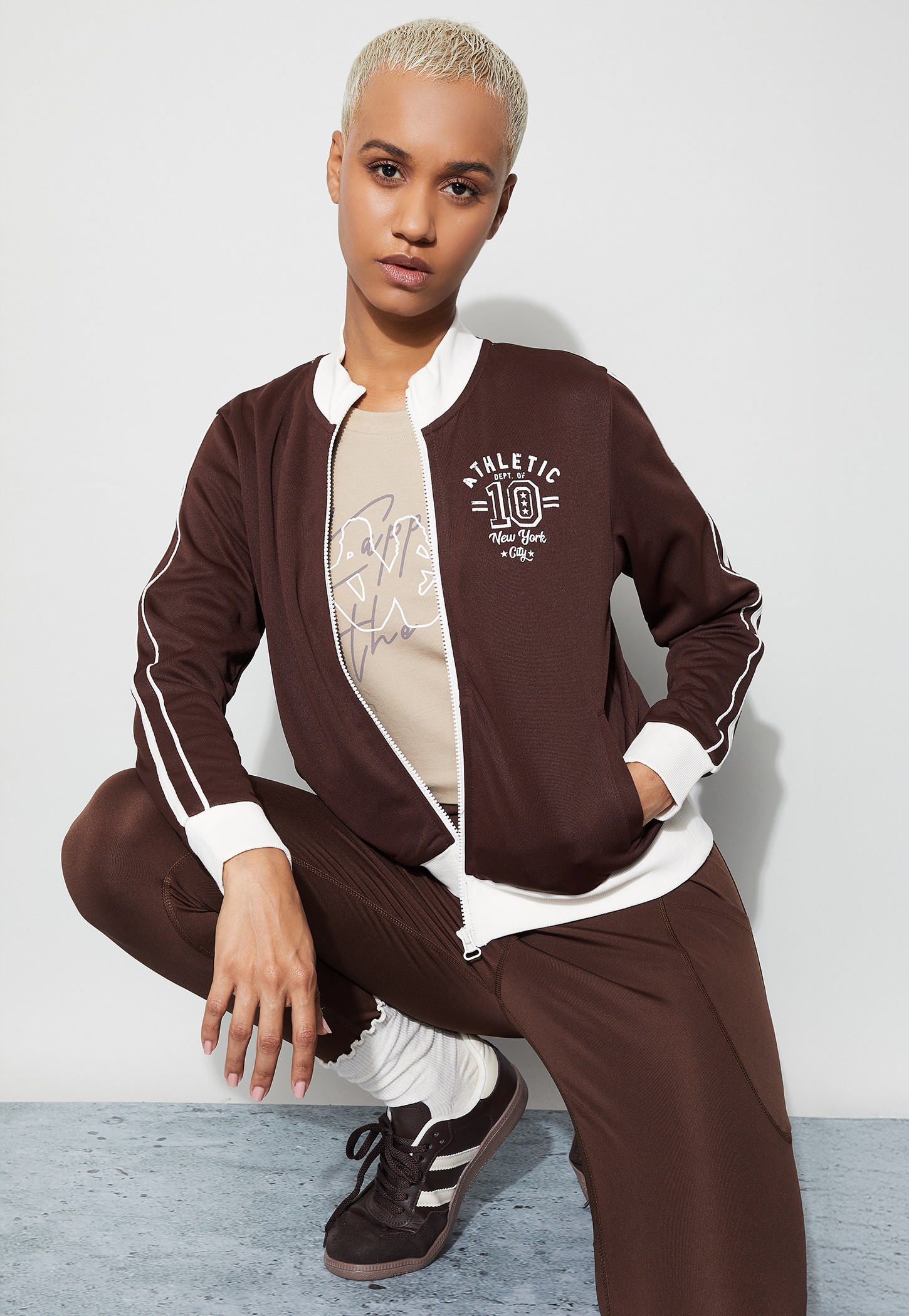 KAPPA Contrast Panelled Sports Jacket-picture-39