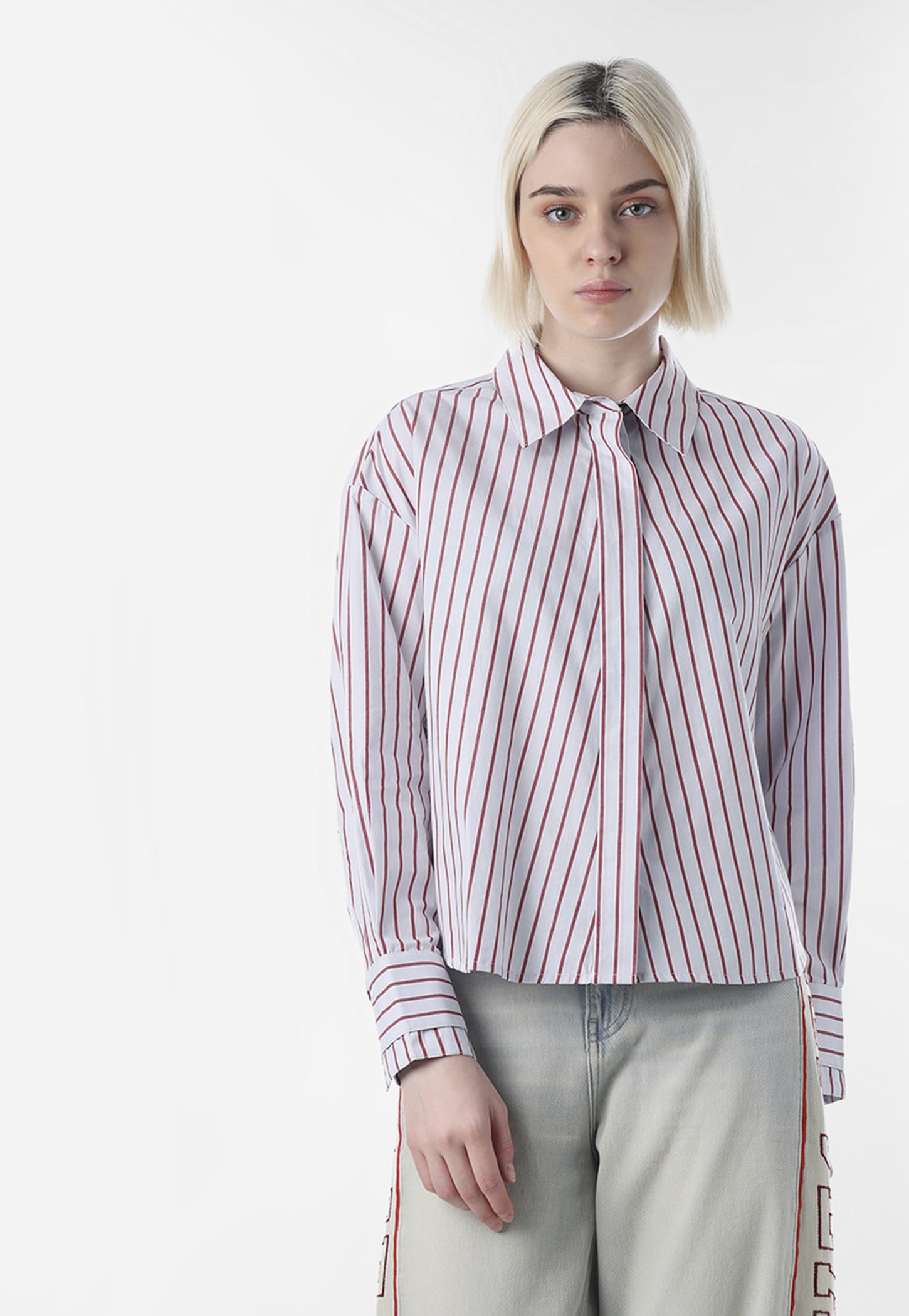 ONLY Striped Regular Fit Shirt-picture-37