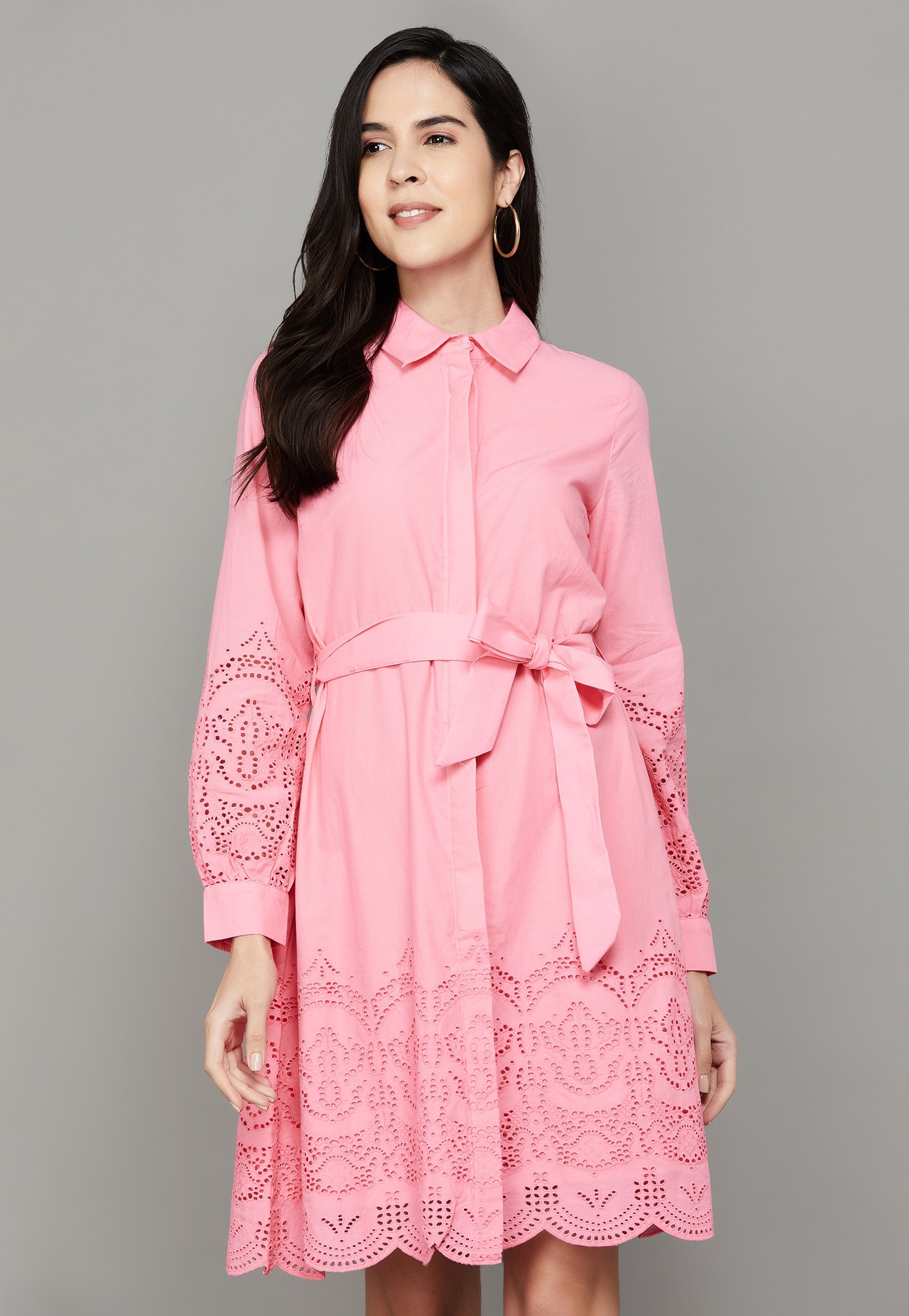 VERO MODA Schiffli Shirt Dress-picture-43