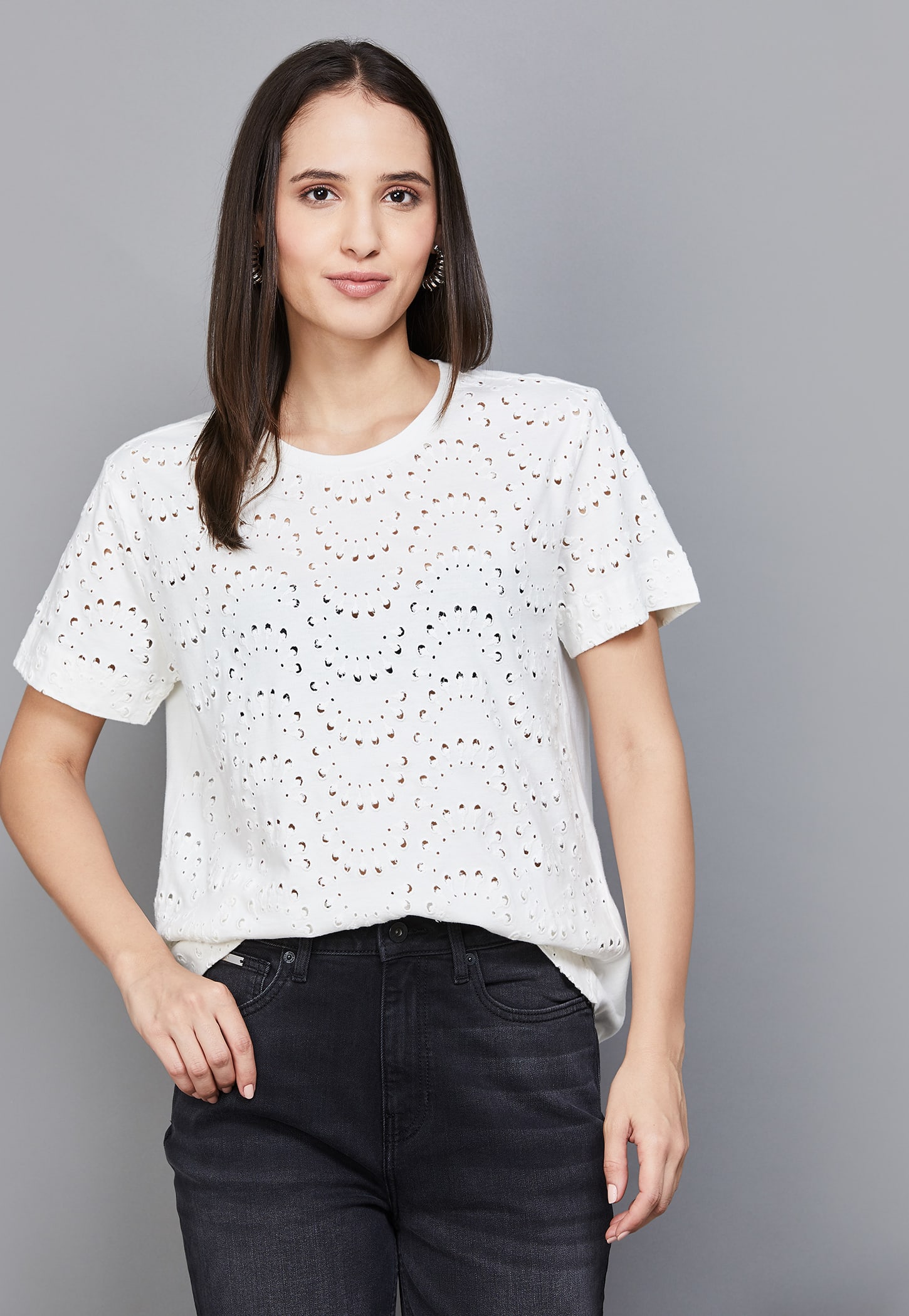 VERO MODA Schiffli T-shirt-picture-56