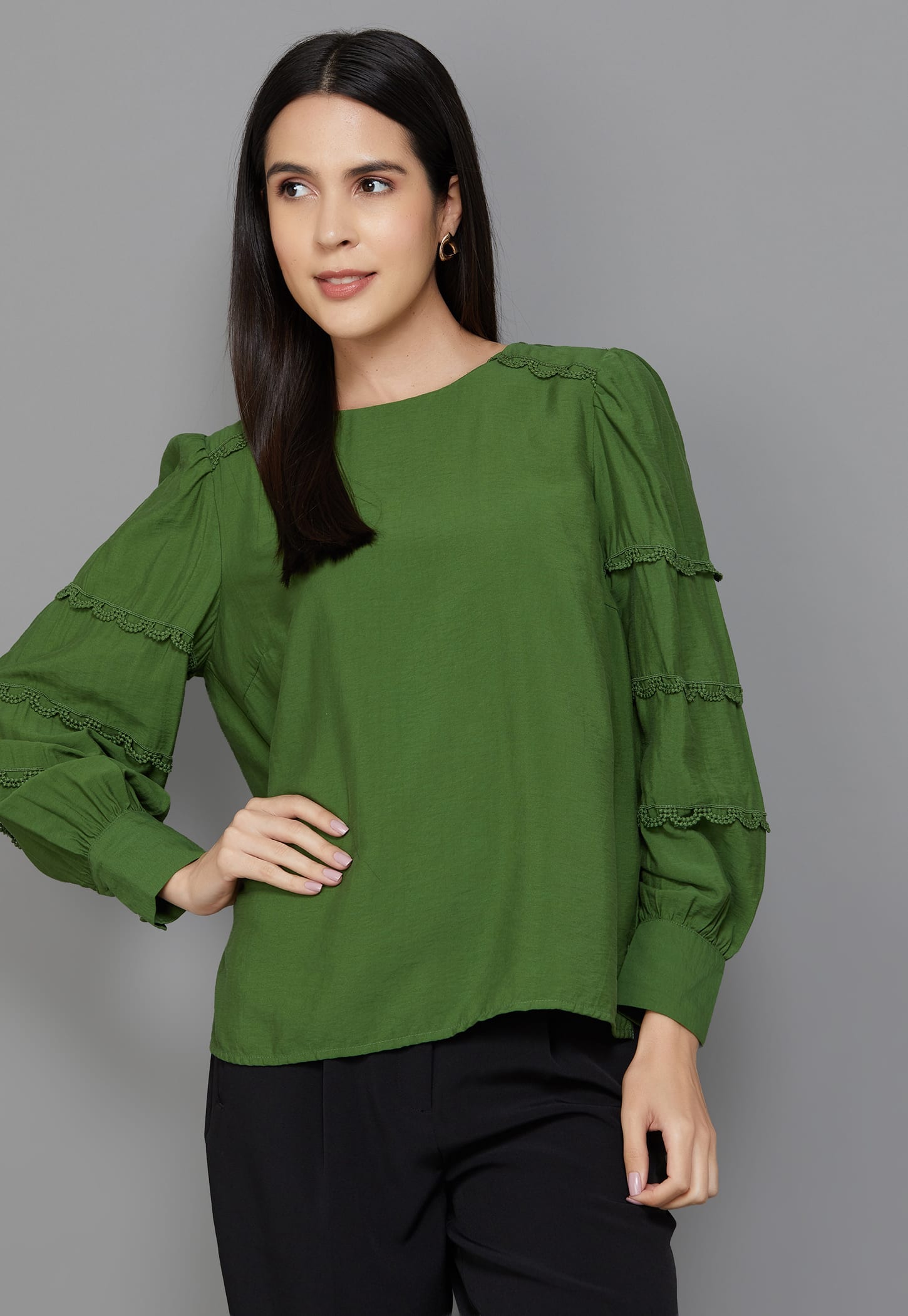 VERO MODA Tiered Sleeve Top-picture-34