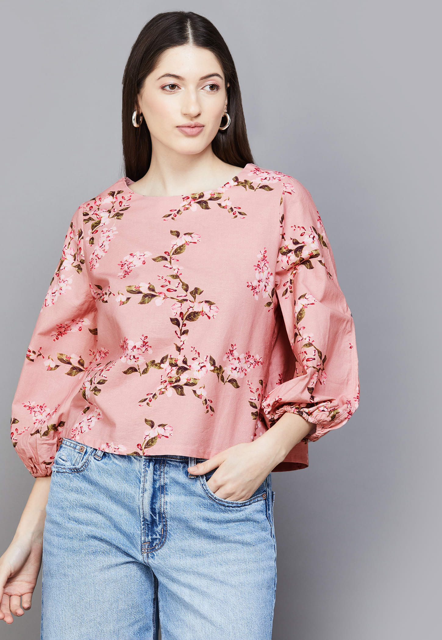 VERO MODA Floral Print Top-picture-26