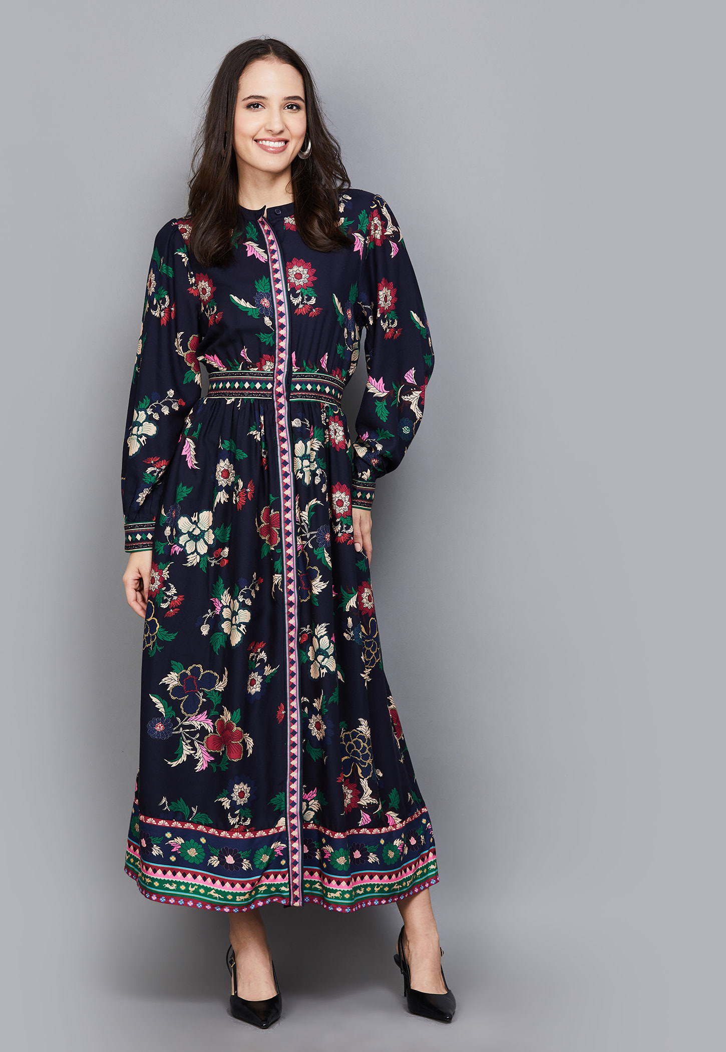VERO MODA Floral Print Maxi Dress-picture-48