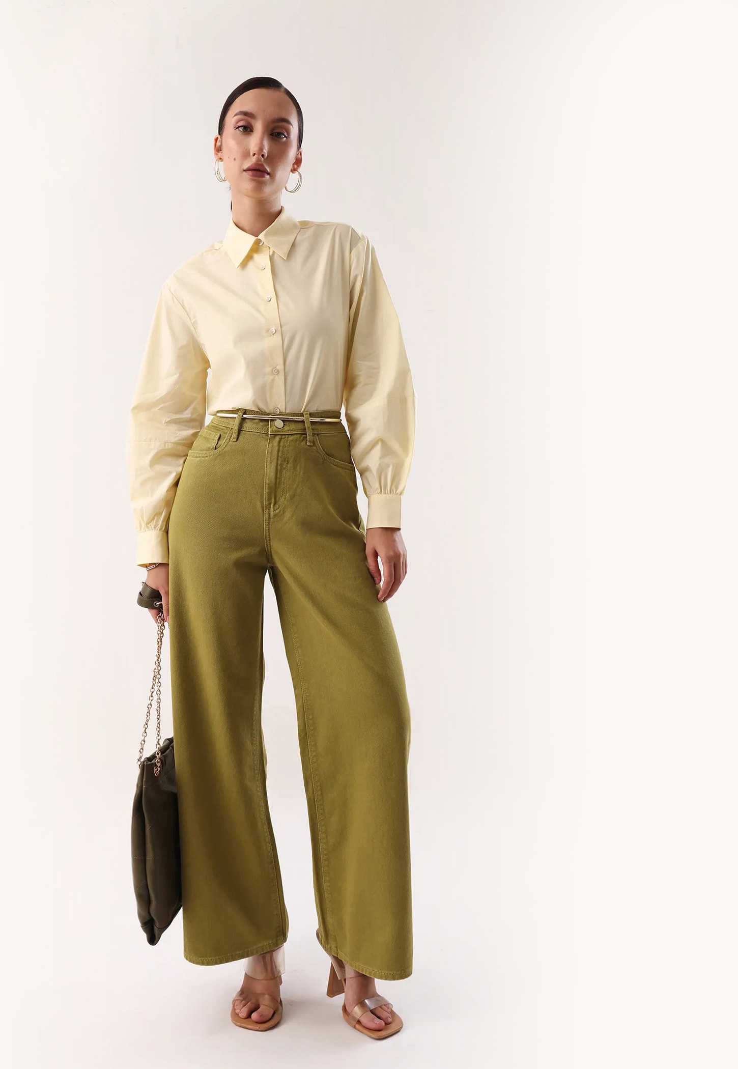 RAREISM Solid Wide-Leg Jeans-picture-29