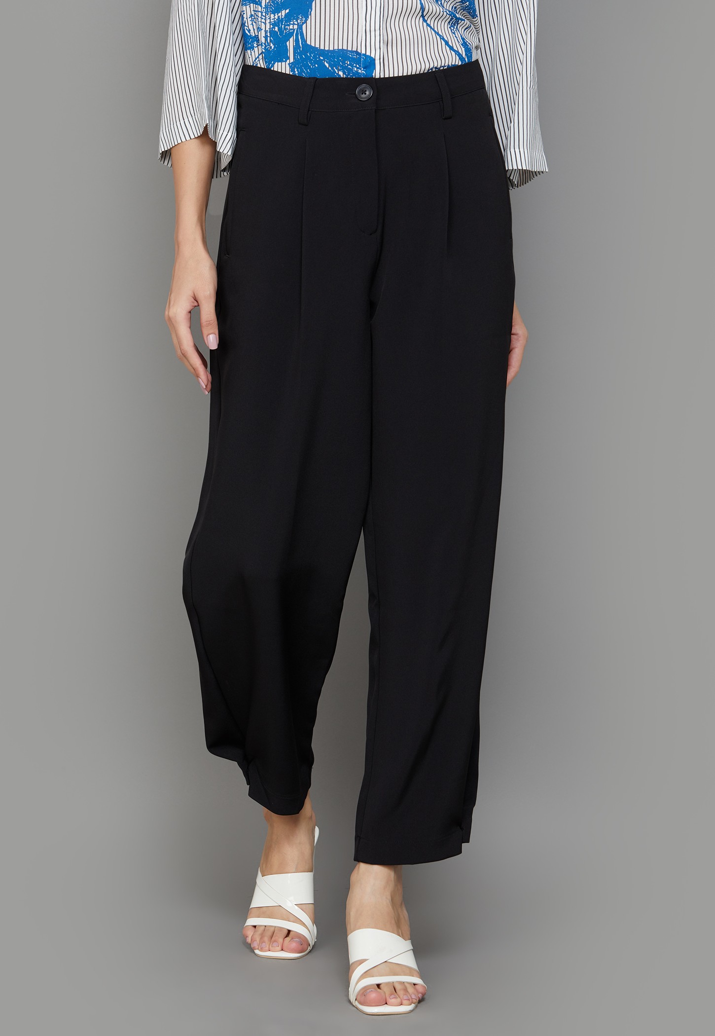 VAN HEUSEN Solid Trousers-picture-29