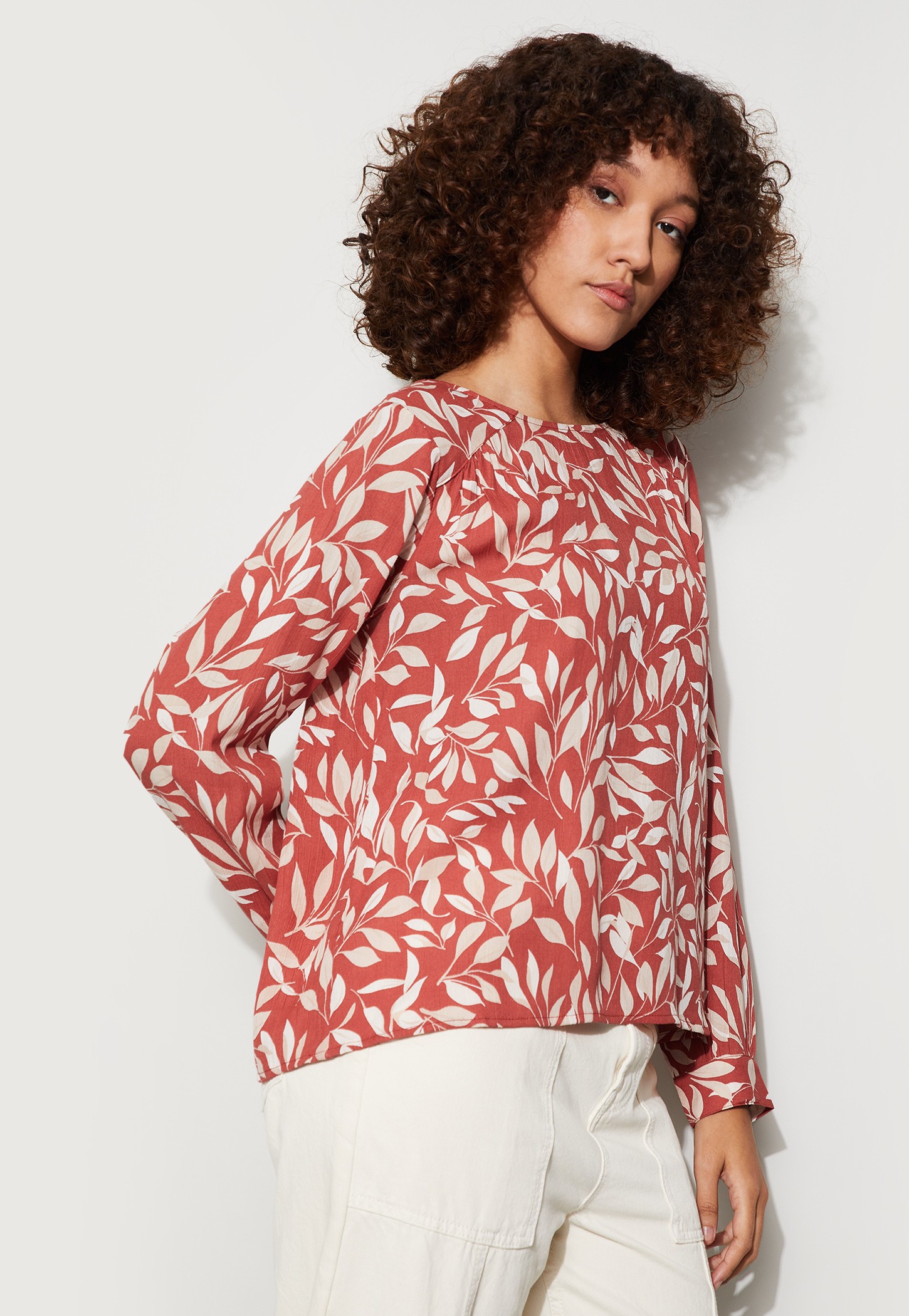 FAME FOREVER Printed Top-picture-45