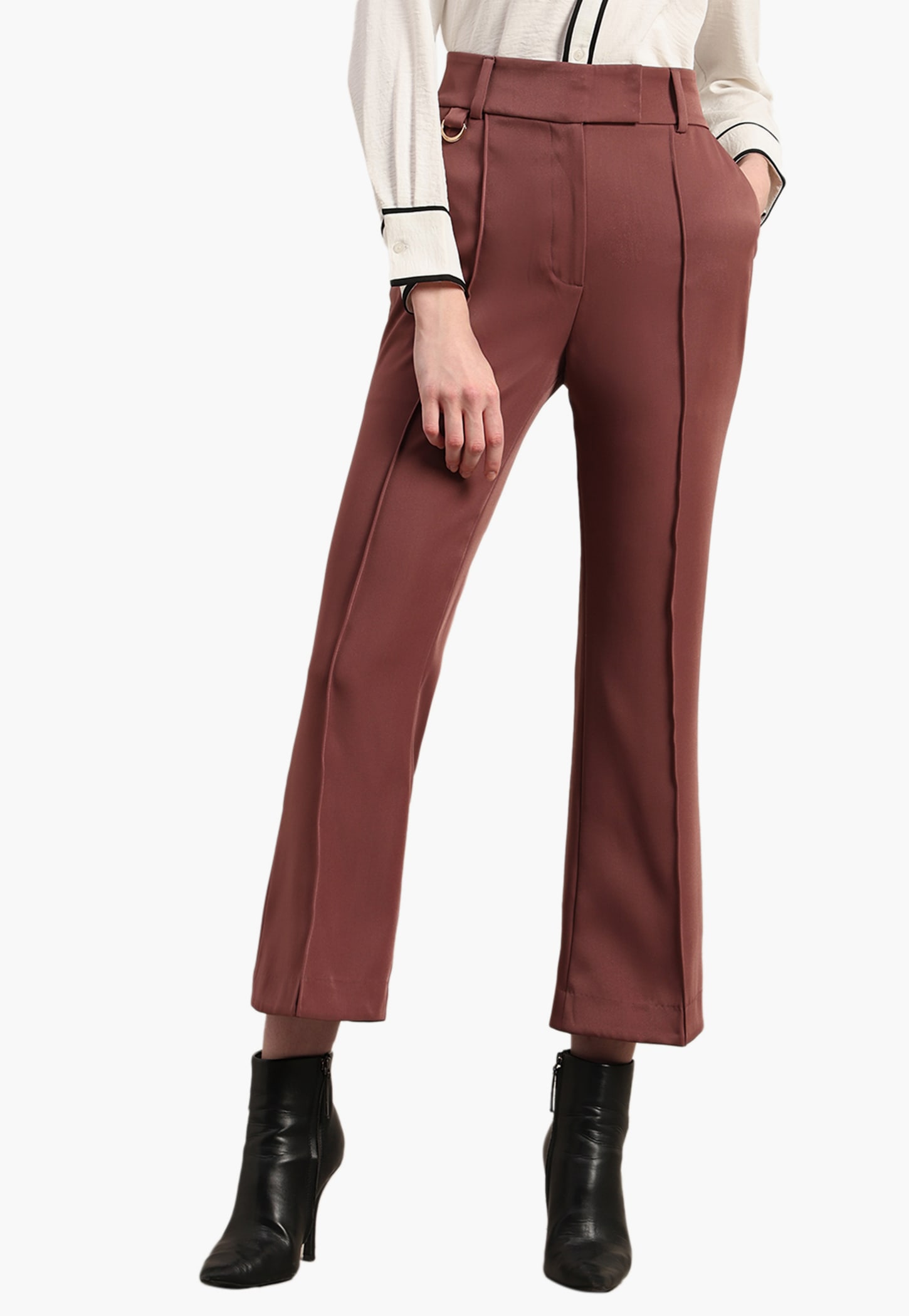 VERO MODA Pintuck Bootcut Trousers-picture-27