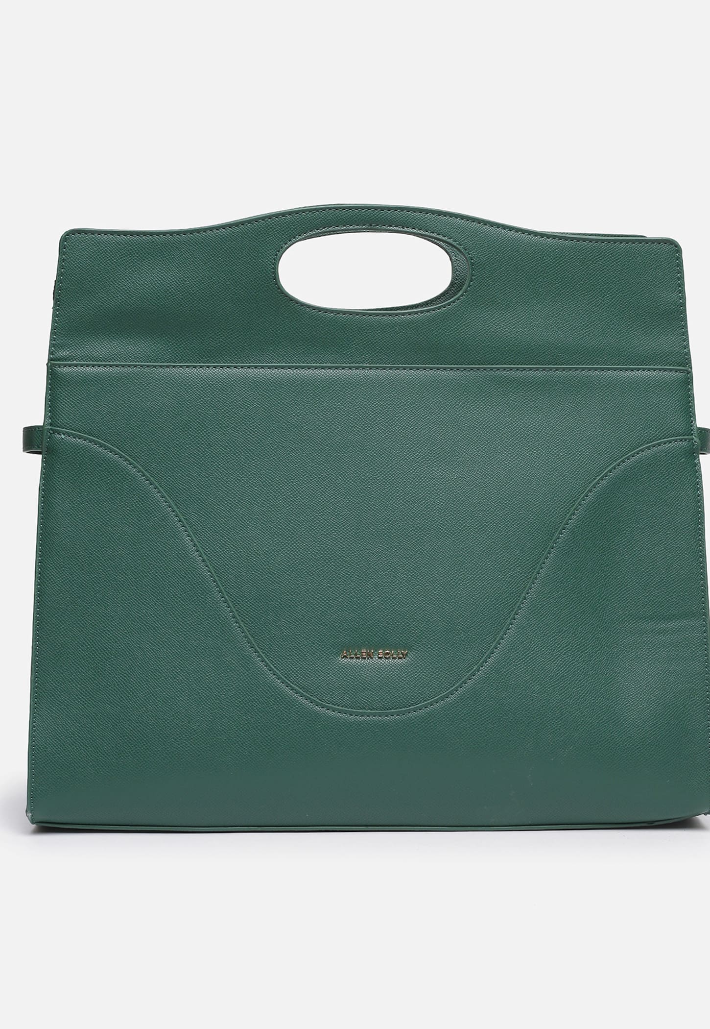 ALLEN SOLLY Textured Handheld Bag-picture-12