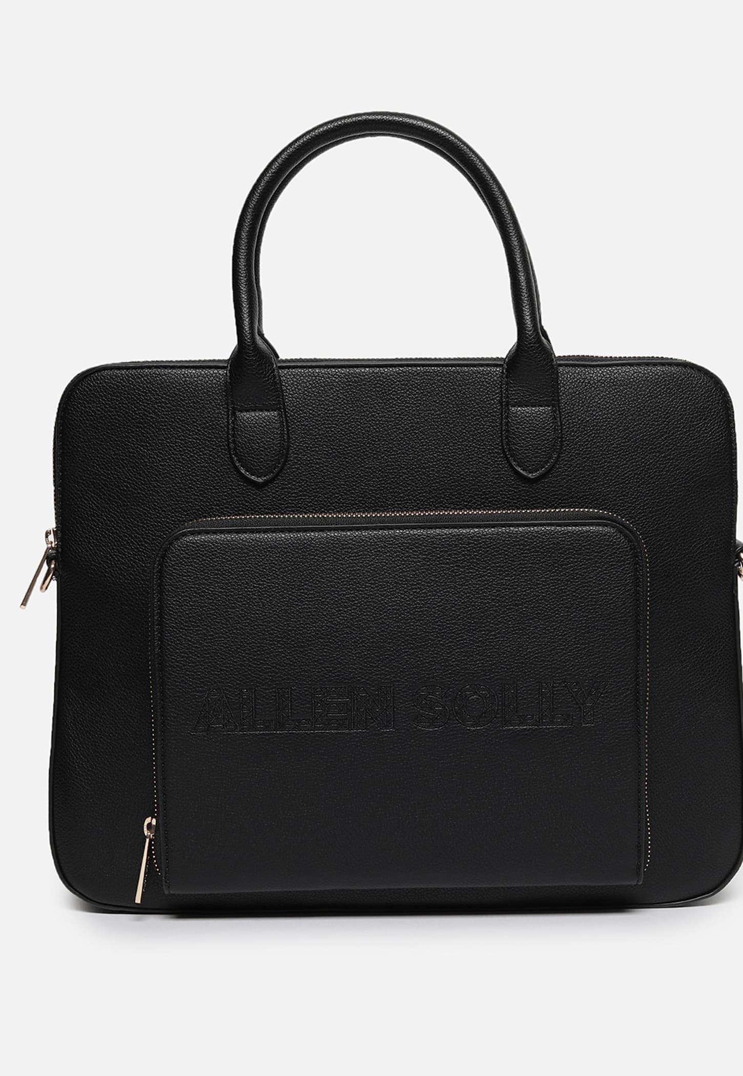 ALLEN SOLLY Embroidered Laptop Bag-image-47