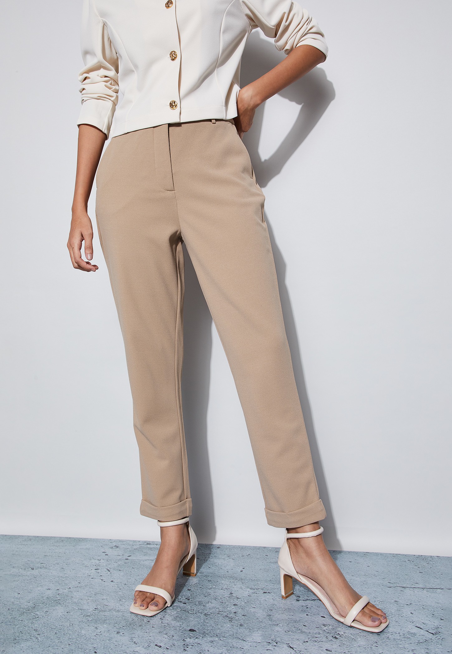 CODE CLASSIC Solid Trousers-picture-37