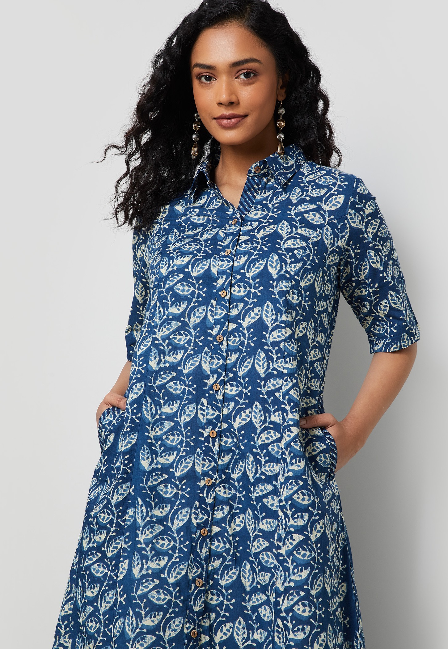 MELANGE Printed A-line Kurta-picture-21