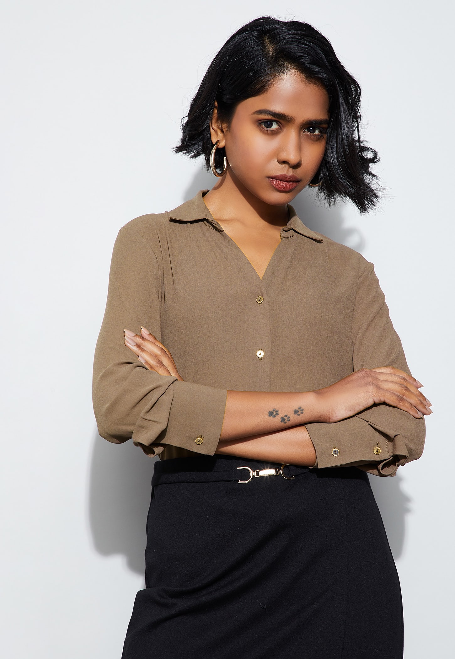 CODE Solid Full Sleeve Shirt-picture-44