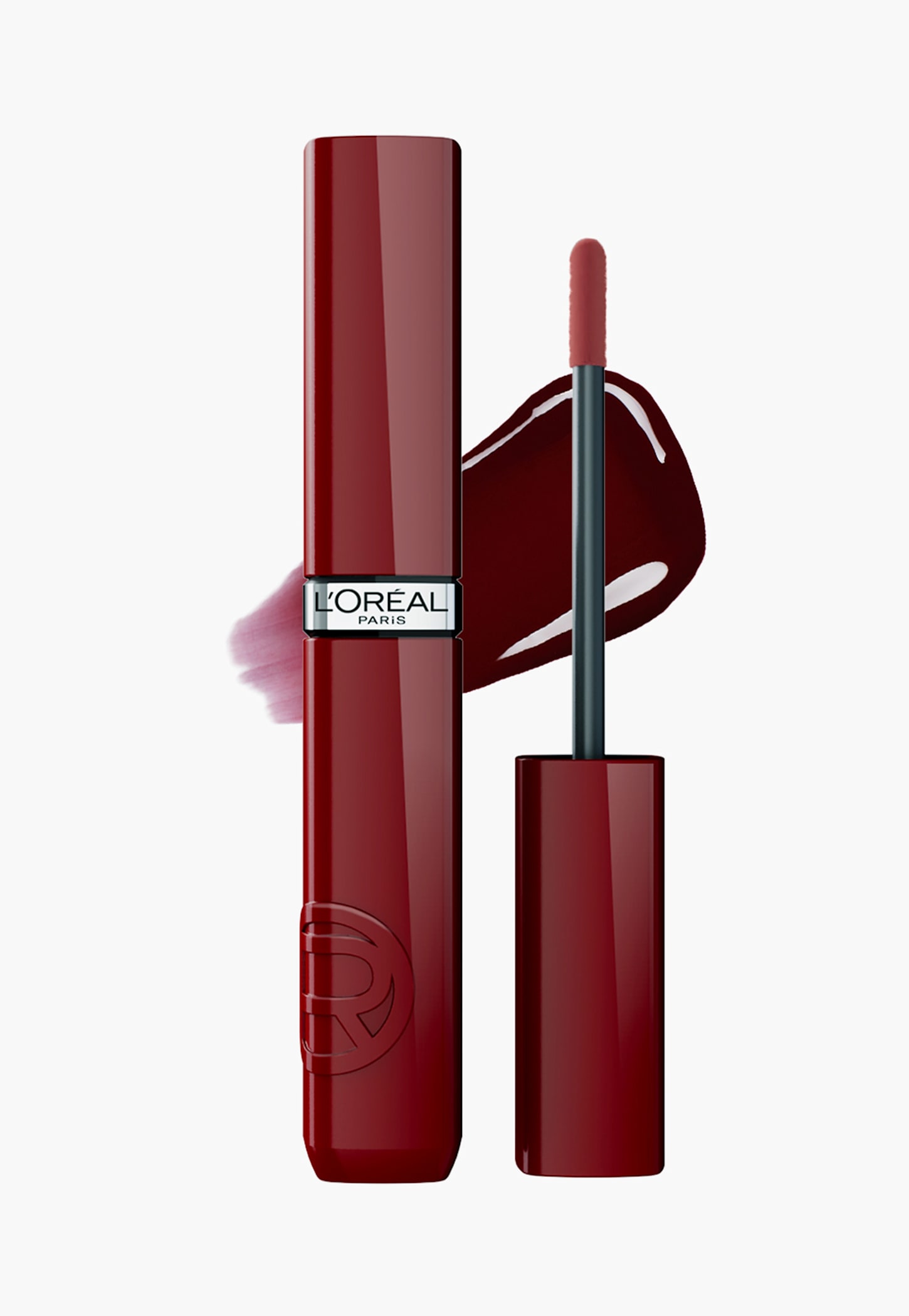 L'OREAL PARIS Infallible Laque Resistance Lacquer - Like Shine - 550 Noir Cherry - 4ml-image-4