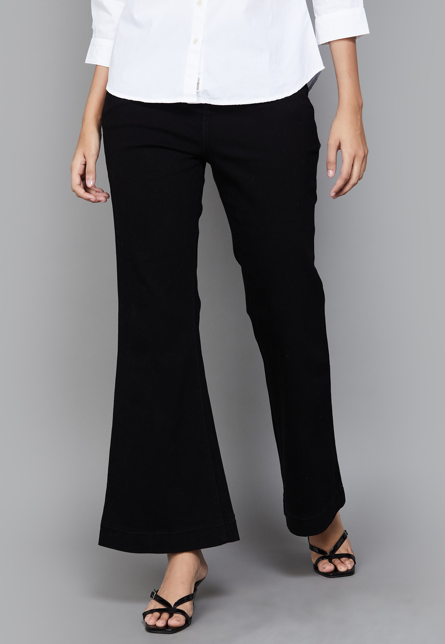 XPOSE Solid Bootcut Jeans-picture-12