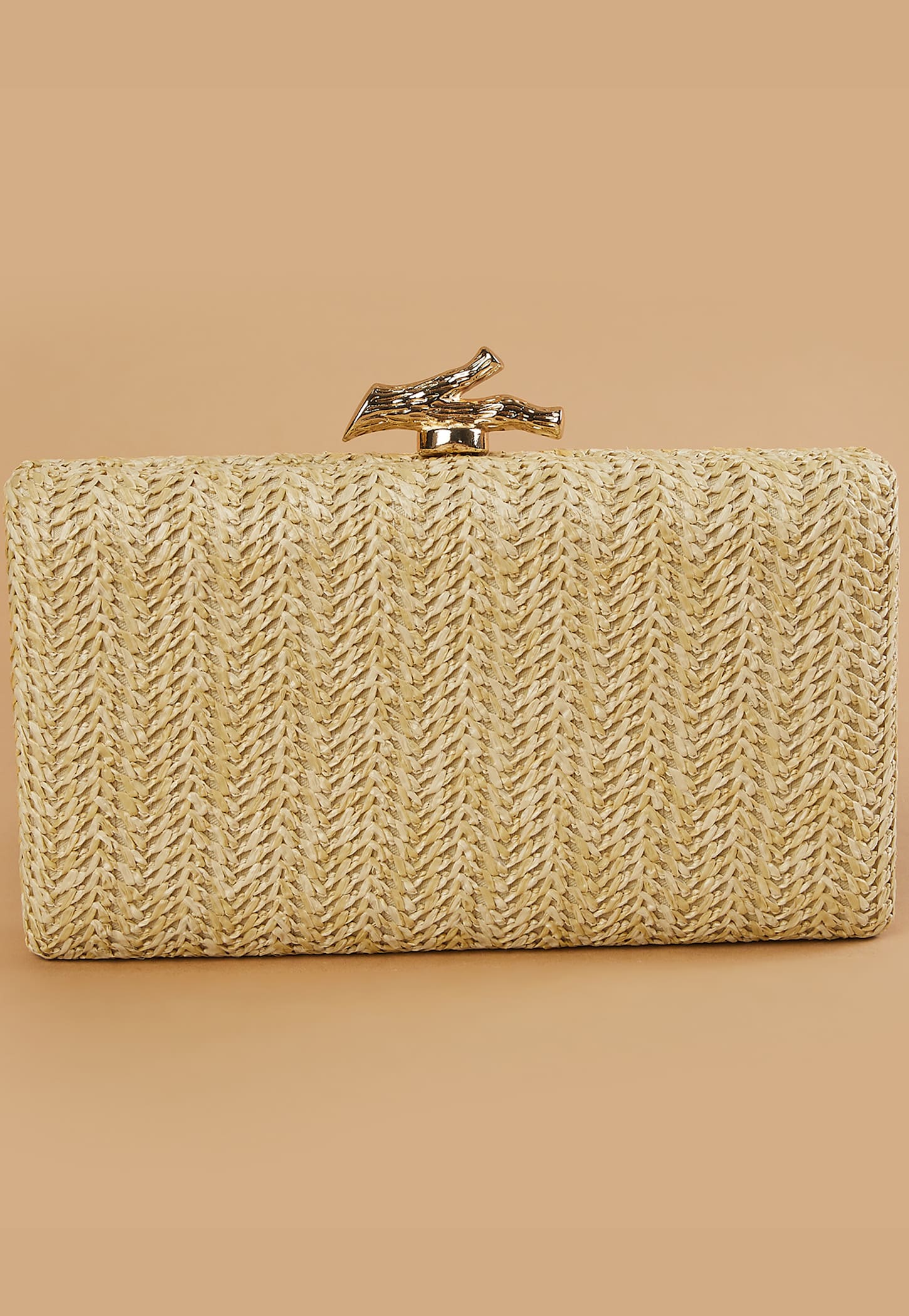 CODE Woven Design Box Clutch-picture-45