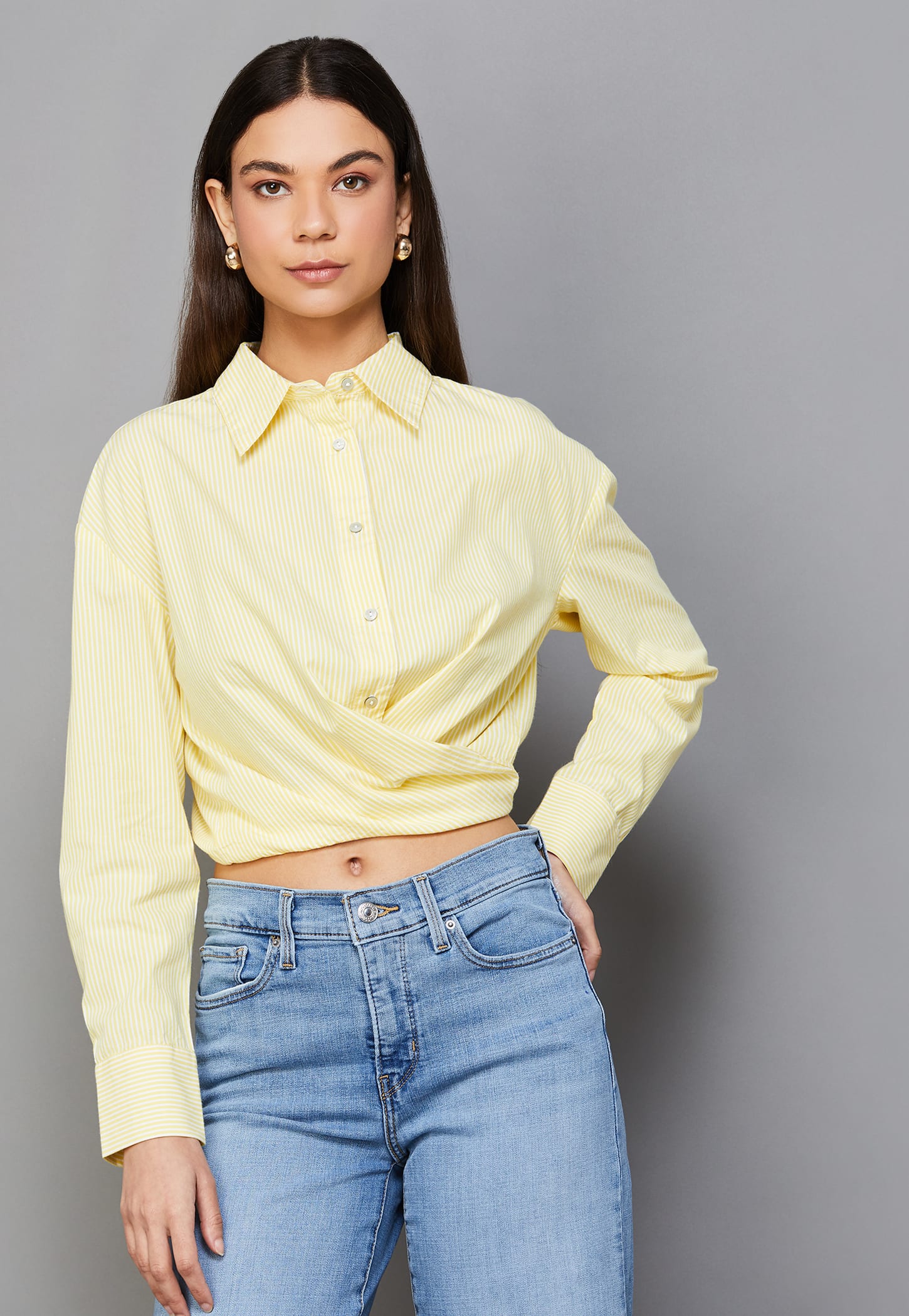 ONLY Striped Regular Fit Shirt-picture-11