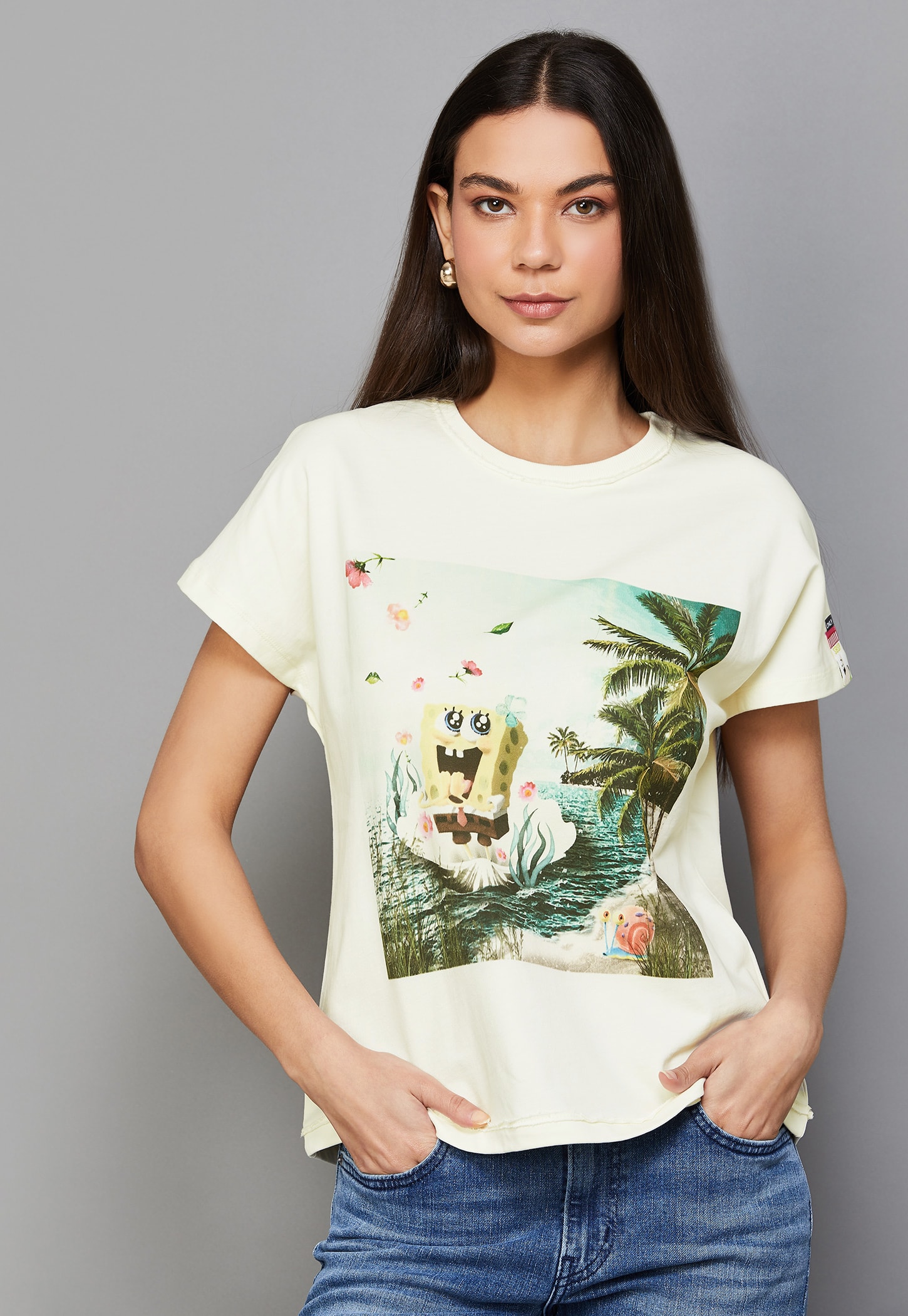 ONLY SpongeBob SquarePants Print T-shirt-picture-19