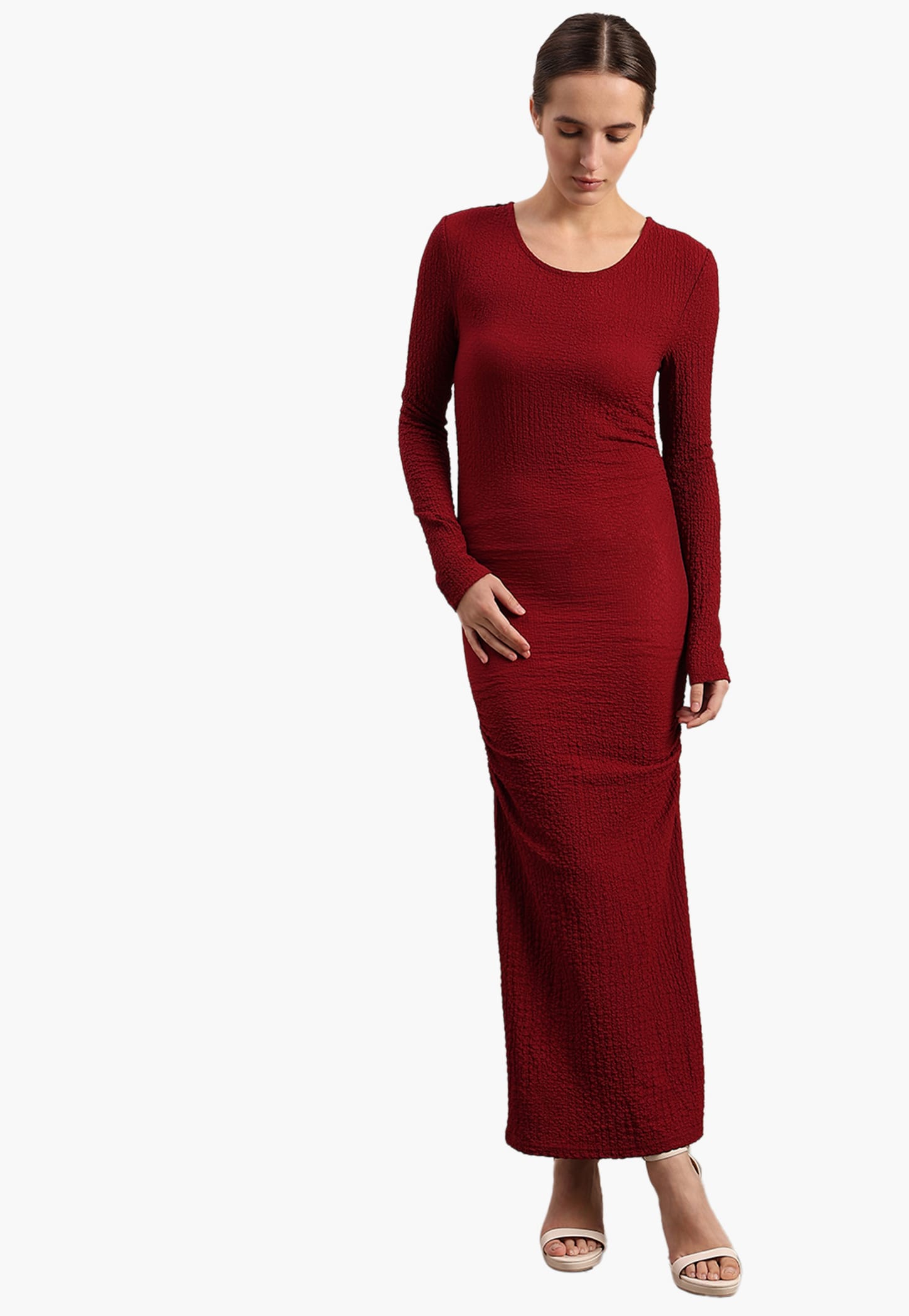VERO MODA Textured Bodycon Dress-picture-19