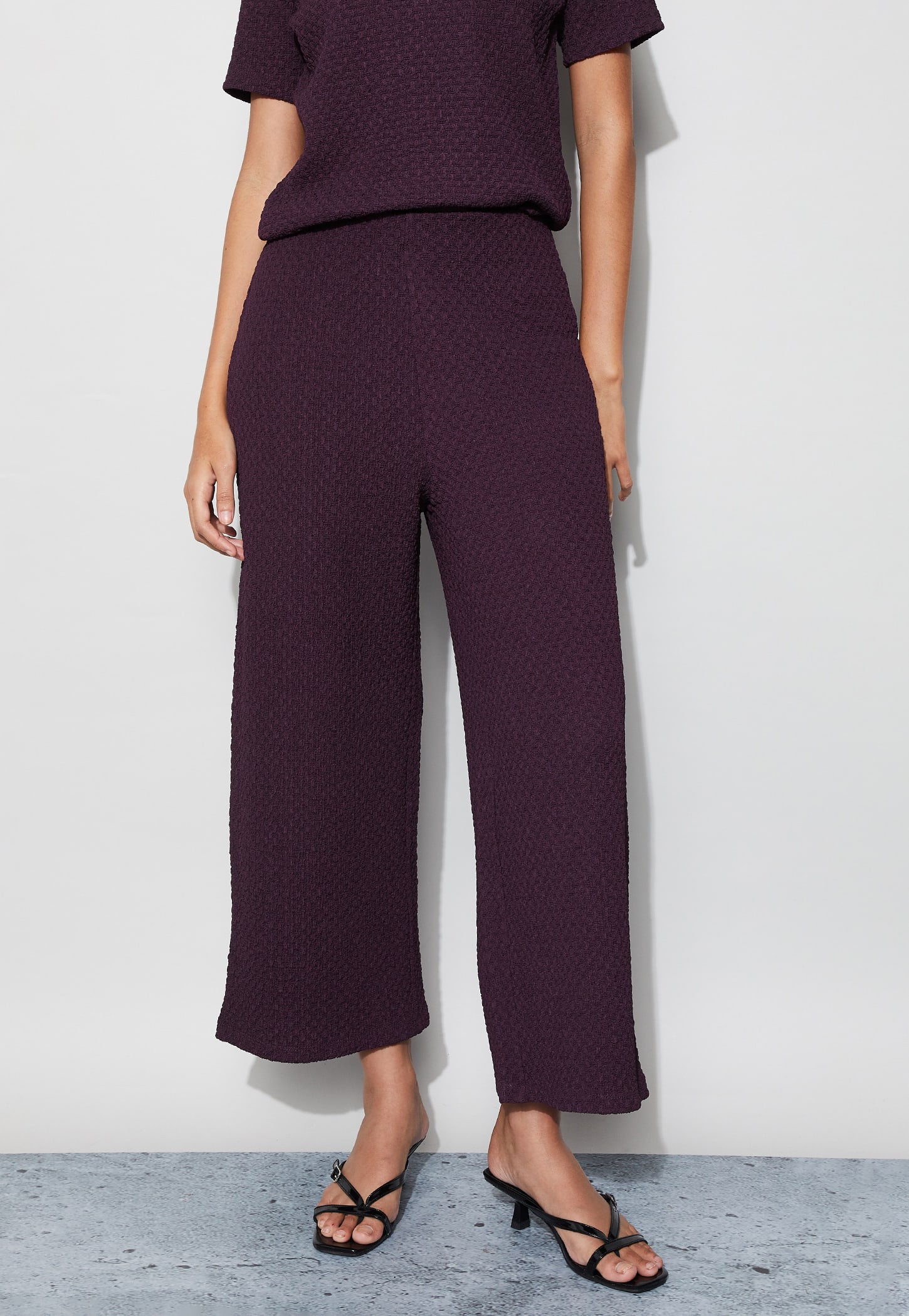 CODE Textured Trousers-picture-49