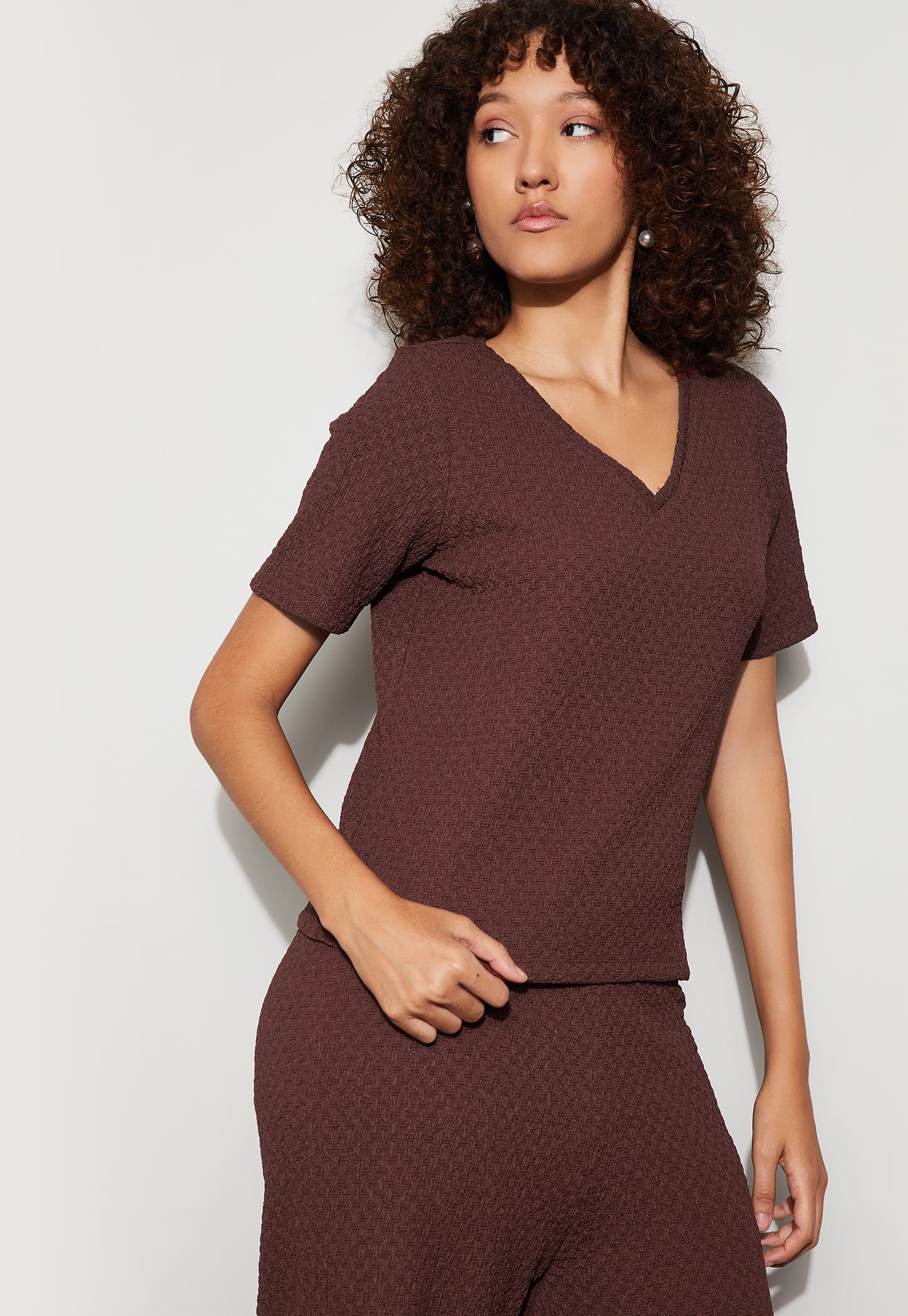 CODE Textured T-shirt-picture-43