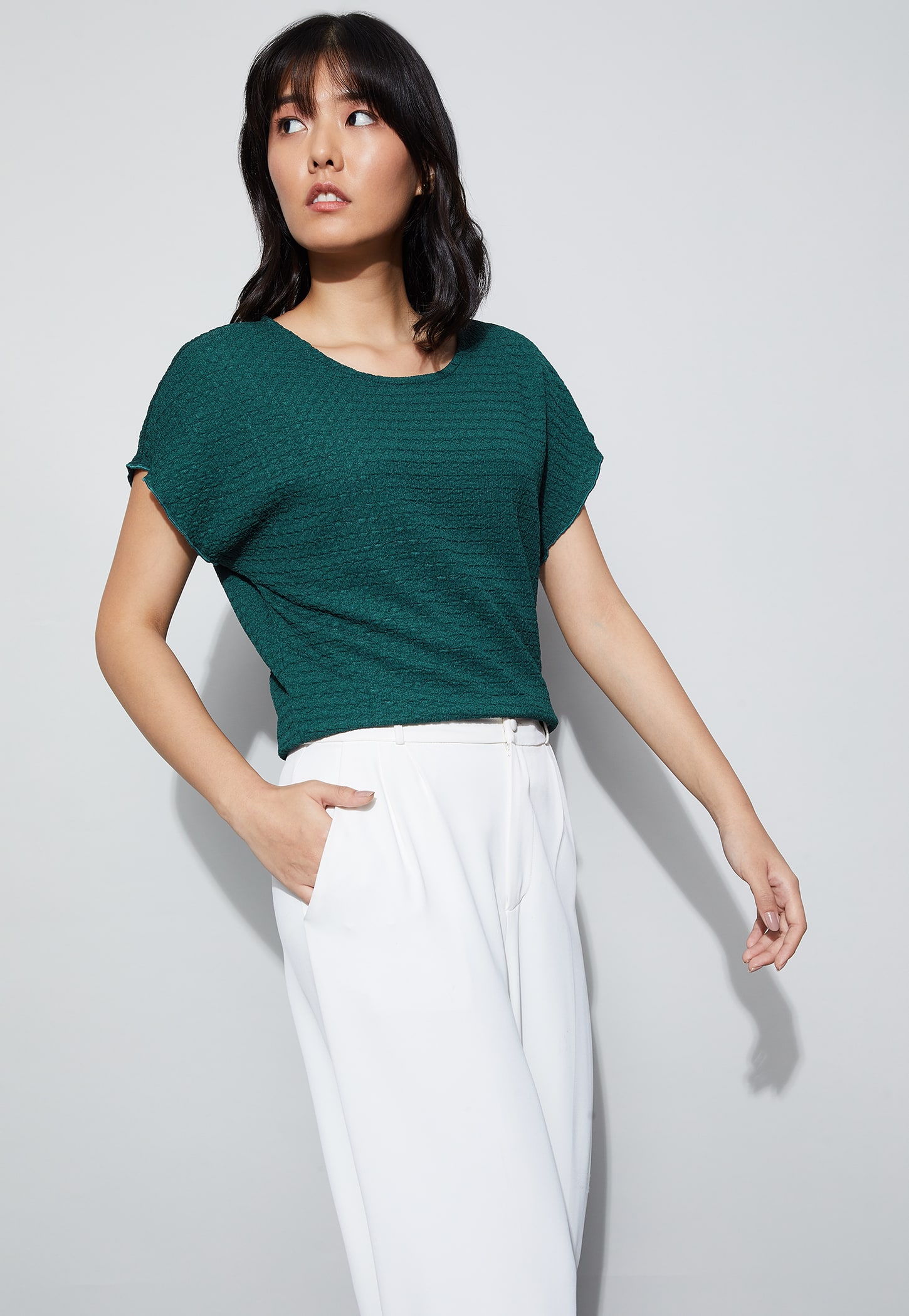 CODE Textured Top-picture-10